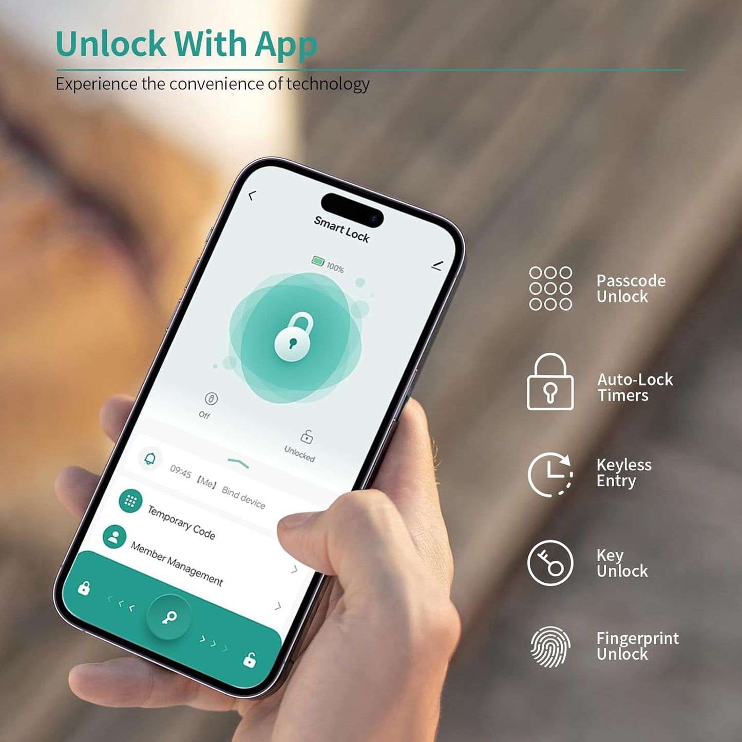 IRONZON Smart Door Knob