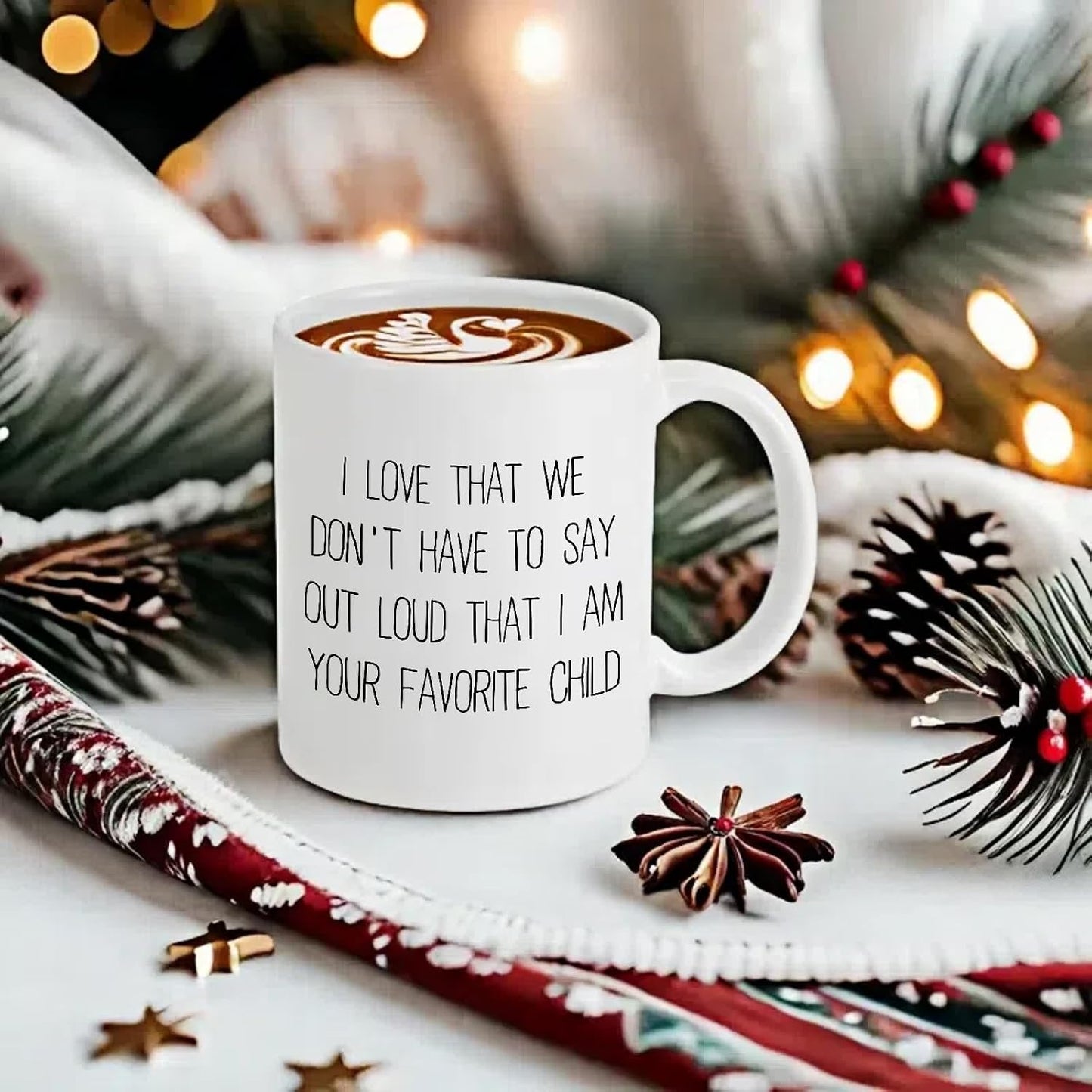 Ceramic Coffee Mug Tea Cup with Handle 11 OZ Big Mommy Women Best Busy Stepmom Funny Unique Birthday Mom Mother Day Personalized Custom Gifts Christmas Who Want Nothing White Elephant Regalos Xmas WN420