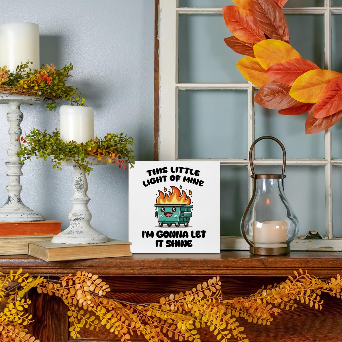 Inspirational Motivational Gifts Employee Appreciation Gifts Wood Box Sign | Daily Affirmations for Women, Little Reminders You are Enough Wooden Box Desk Decorative Sign for Office Desk Table Shelf BST202