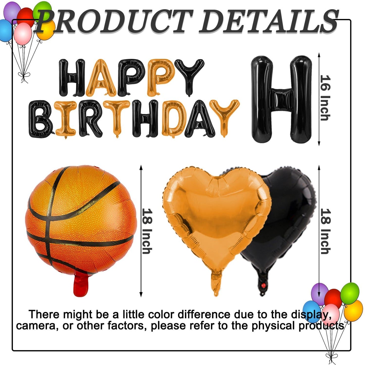Green Happy Birthday Balloons Banner Foil Balloons Letters Banner Balloon for Green Themed Party Decoration Supplies Christmas Birthday Decoration Decor Ballons Arch Kits Party Balloon Set 15pcs BST326L