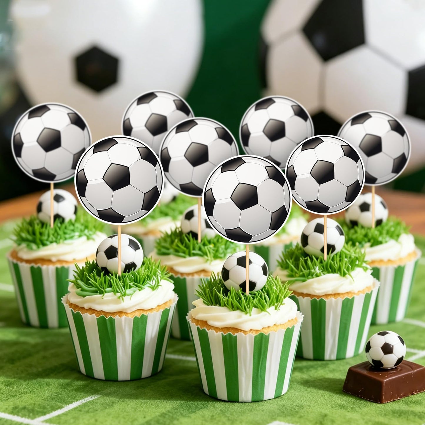 48 Pack Casino Cupcake Toppers Glitter Poker Chips Dices Mini Slot Machine Cupcake Picks for Las Vegas Casino Night Theme Birthday Party Baby Shower Decoration Supplies BST220