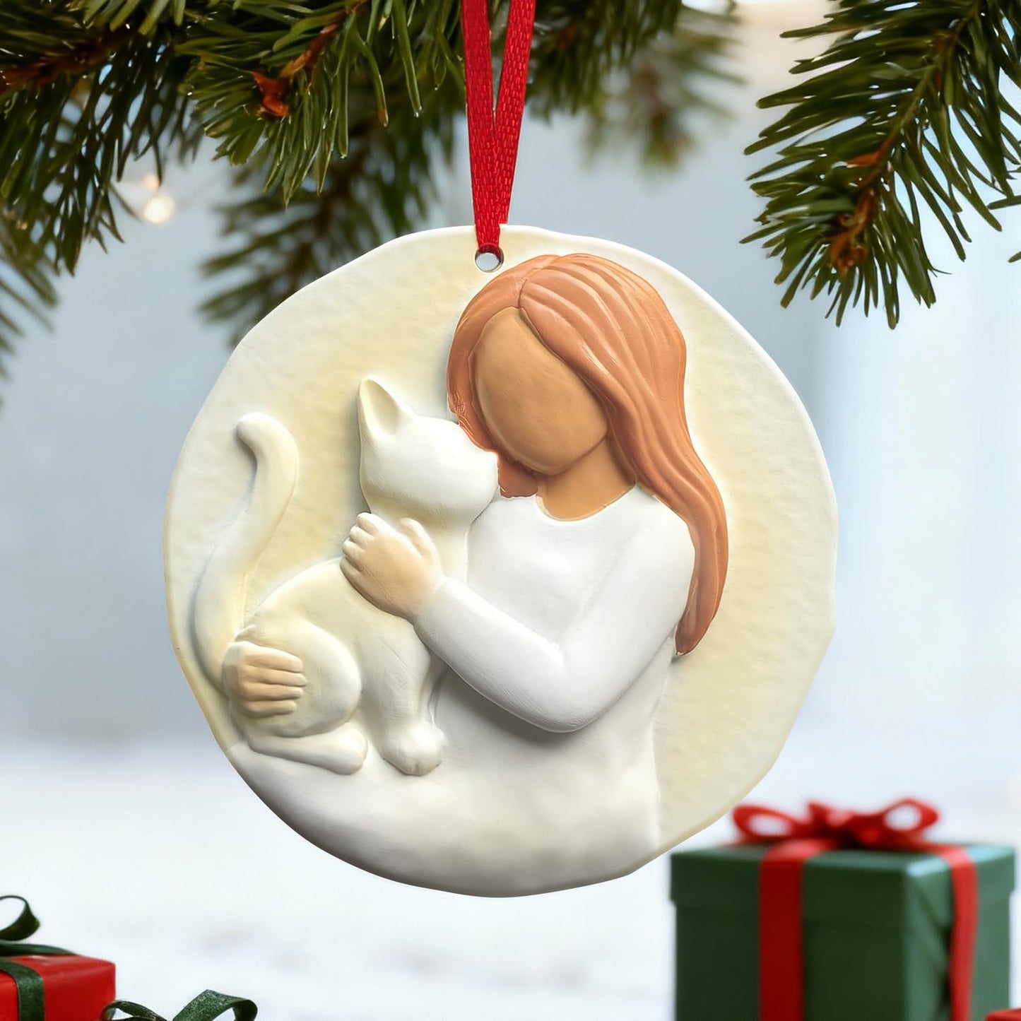 3D Christmas Ornament 2026 Wedding Gifts for Couple - Romantic Our First Christmas Married Engaged Ornament Bridal Shower Gift - Just Married Ornaments for Xmas Tree, Mr and Mrs Gifts for Newlyweds BST326H
