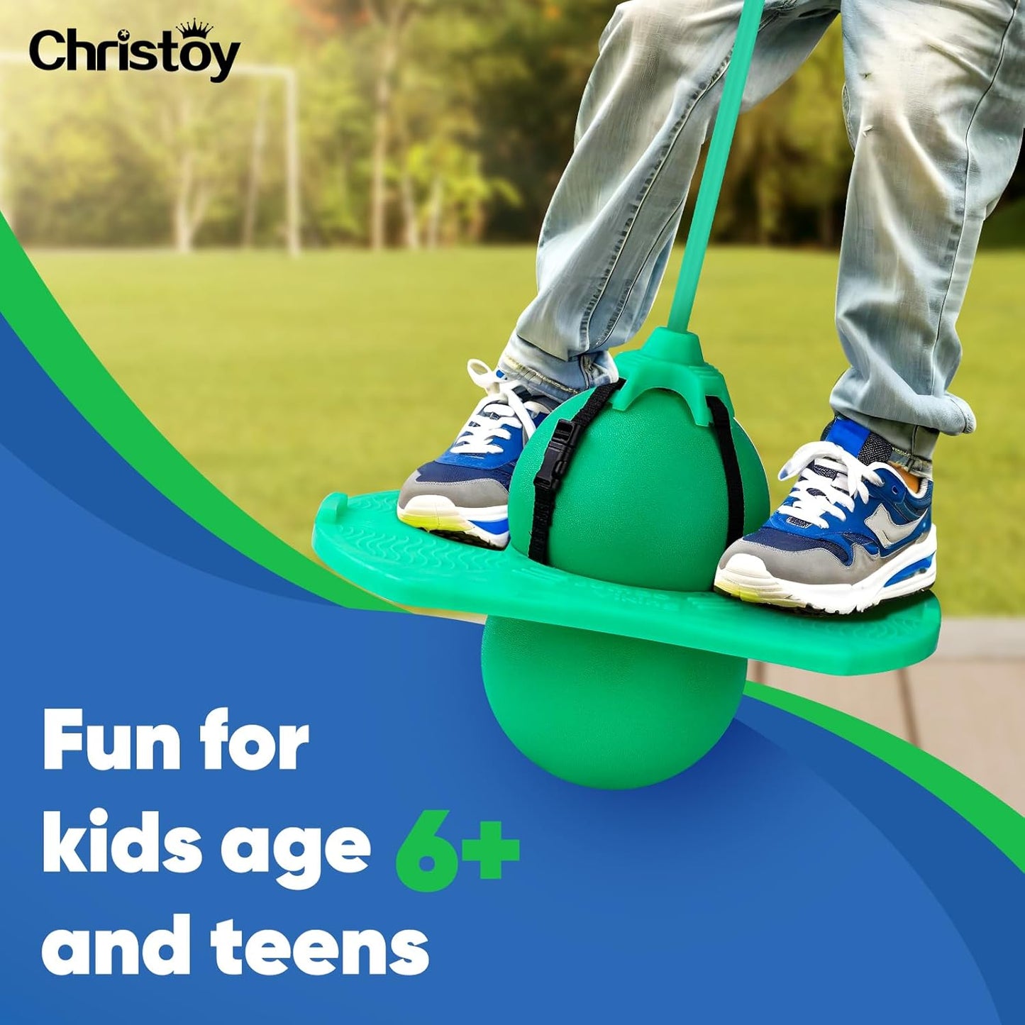 Christoy Jumping Ball Sport Jumping Ball Great Exercise For Kids 98