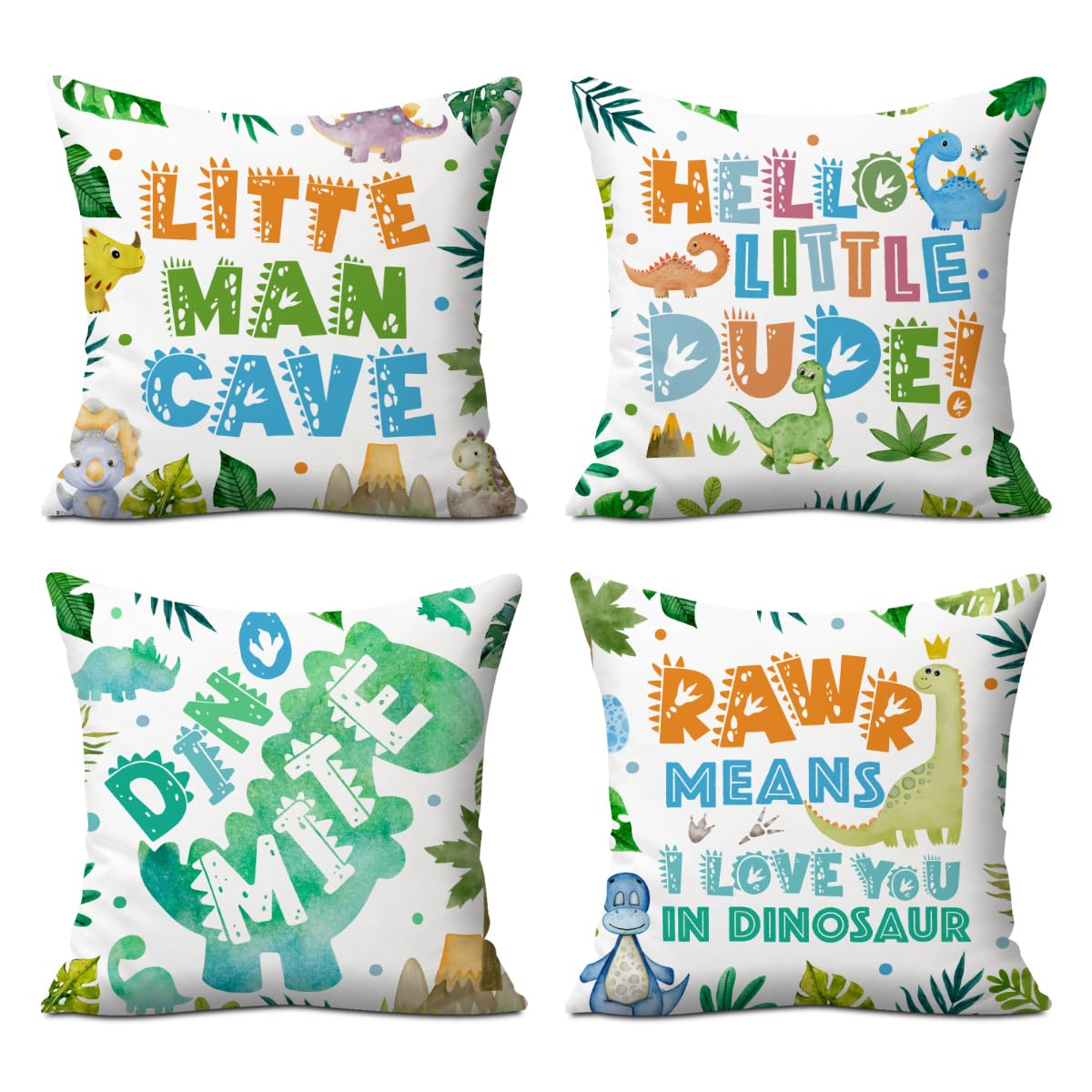 2PCs Inspirational Pillow Covers Boho Rainbow Sun Throw Pillow Covers 18x18 | Playroom Decor, Boho Sun Throw Pillow Covers, Kids Reading Nook Decor Pillowcase for Classroom Playroom Nursery BST202