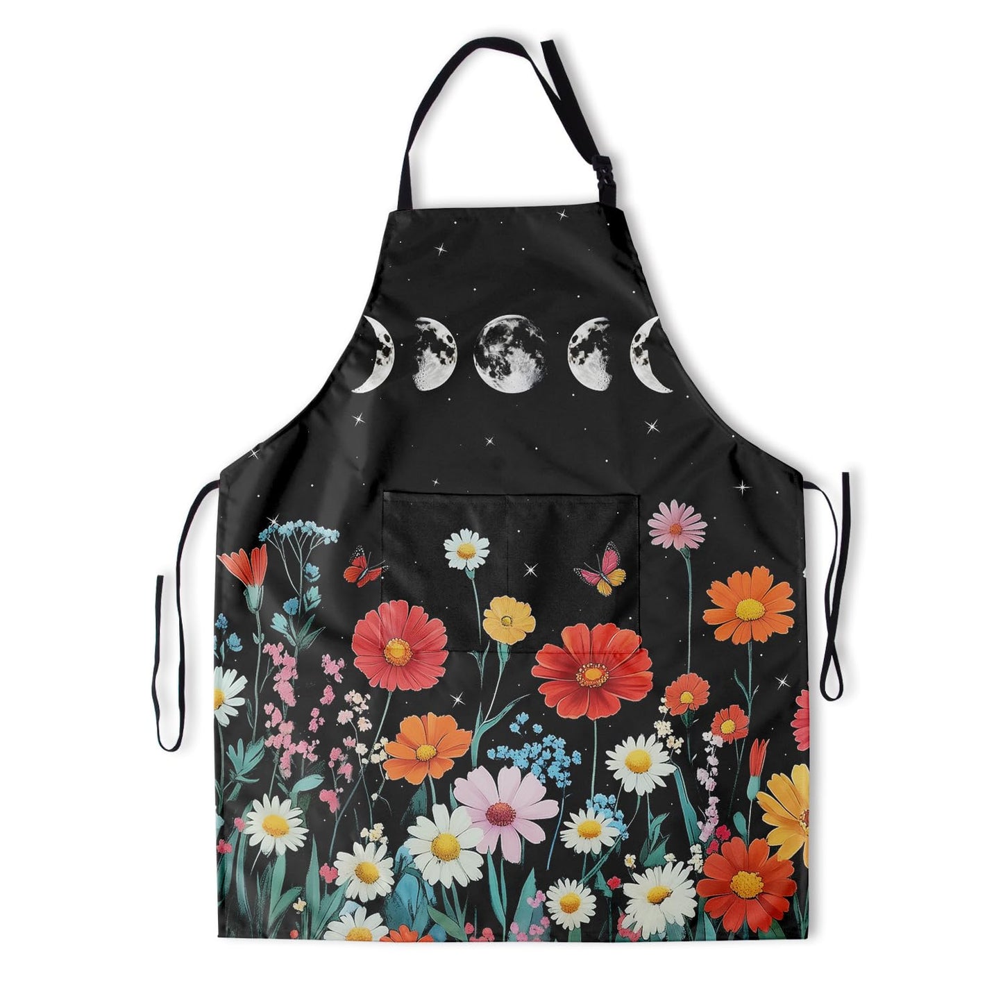 Giwawa Unisex Adult Apron Waterproof Stain Resistant Kitchen Cooking Apron with 2 Pockets for BBQ Grill Painting BST326H