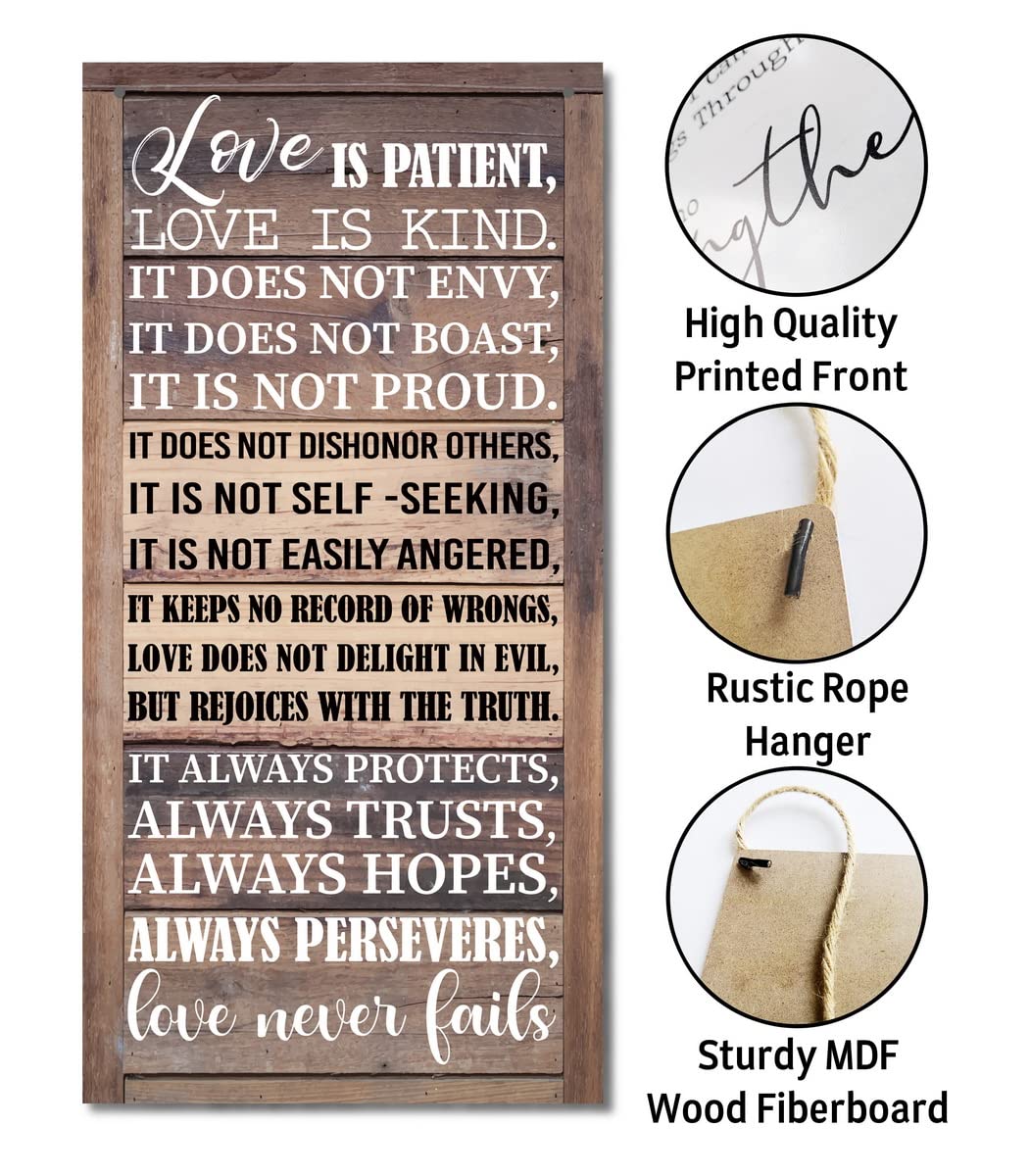 Rustic & Funny Bathroom Signs - Western & Farmhouse Bathroom Rules Wall Decor E1 BST202