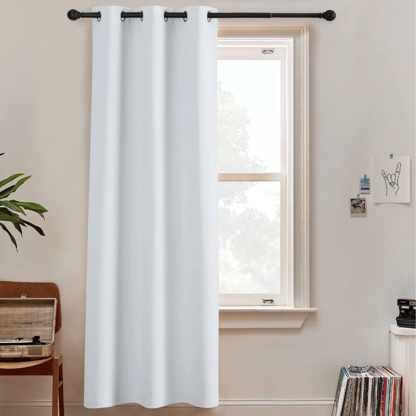 RYB HOME Room Divider Curtains Thermal Insulated Noise Reduce Privacy Window Curtains for Kids Bedroom Nursery Laundry Room Partitions, Wide 150 inches x Long 96 inches, Teal, 1 Panel BST220