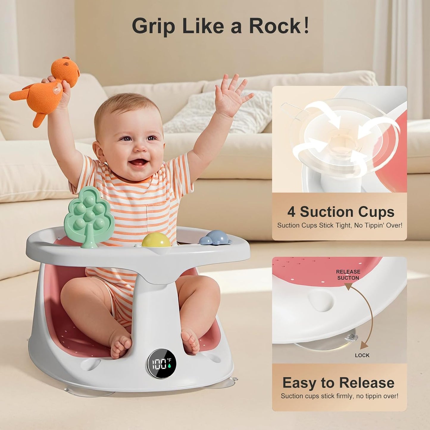 Baby Bath Seat for Babies 6 Months & Up 52