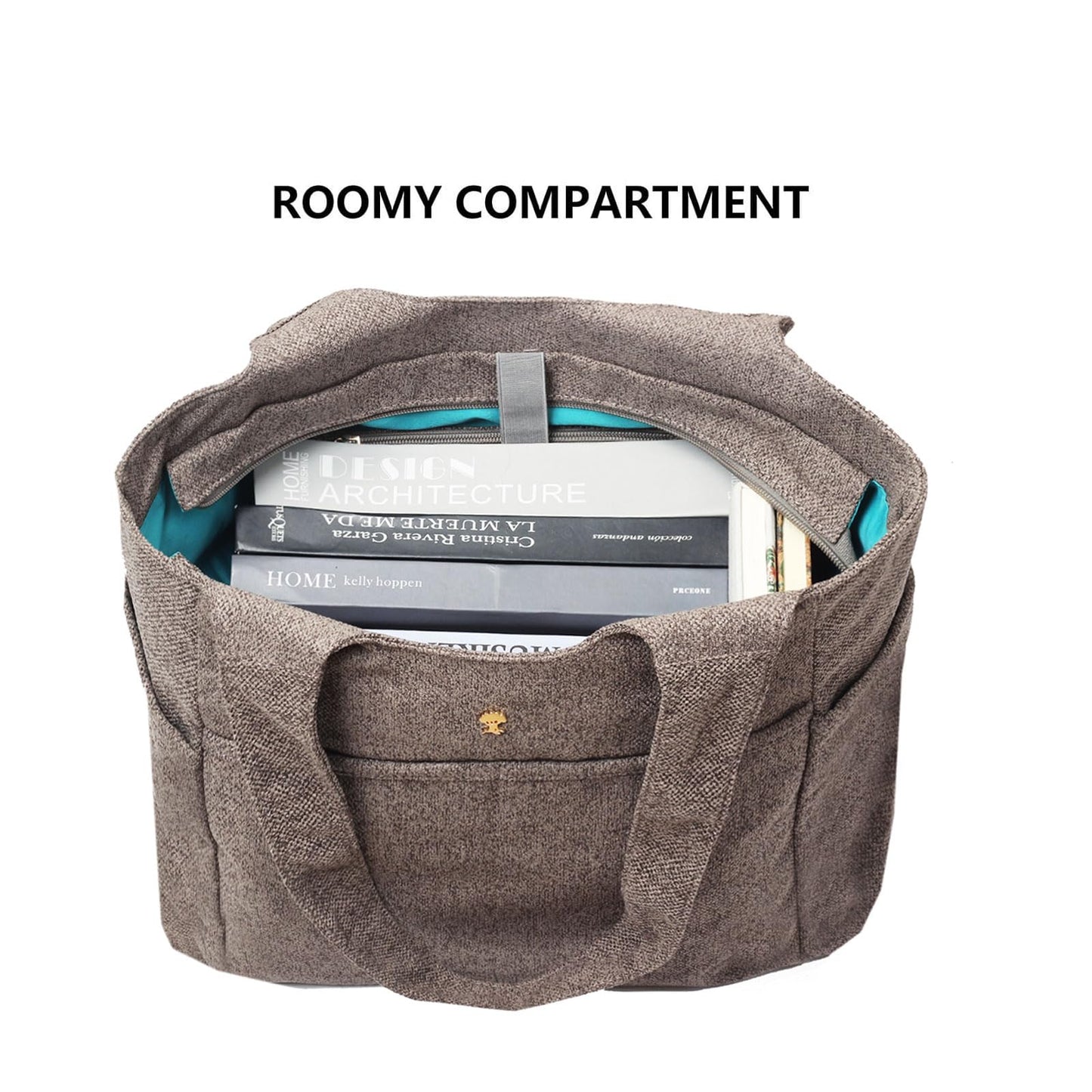 ESVAN Yoga Tote Bag Mat bag Women Shoulder Bags Carryall Tote for Travel Office Workout Gym Nurse Beach BST326H