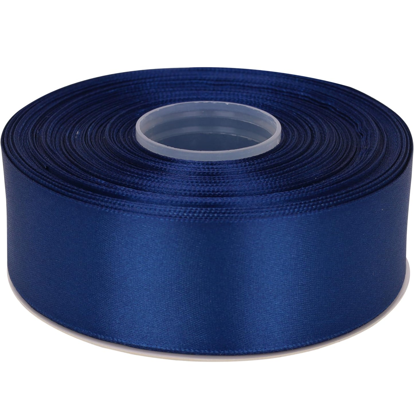 1-1/2 Inch Single Face Polyester Ribbon, 50 Yards Bulk Roll (Orange)–Wrinkle-Resistant Craft Ribbon for Gift Wrapping, Wedding Decor, DIY Projects BST220
