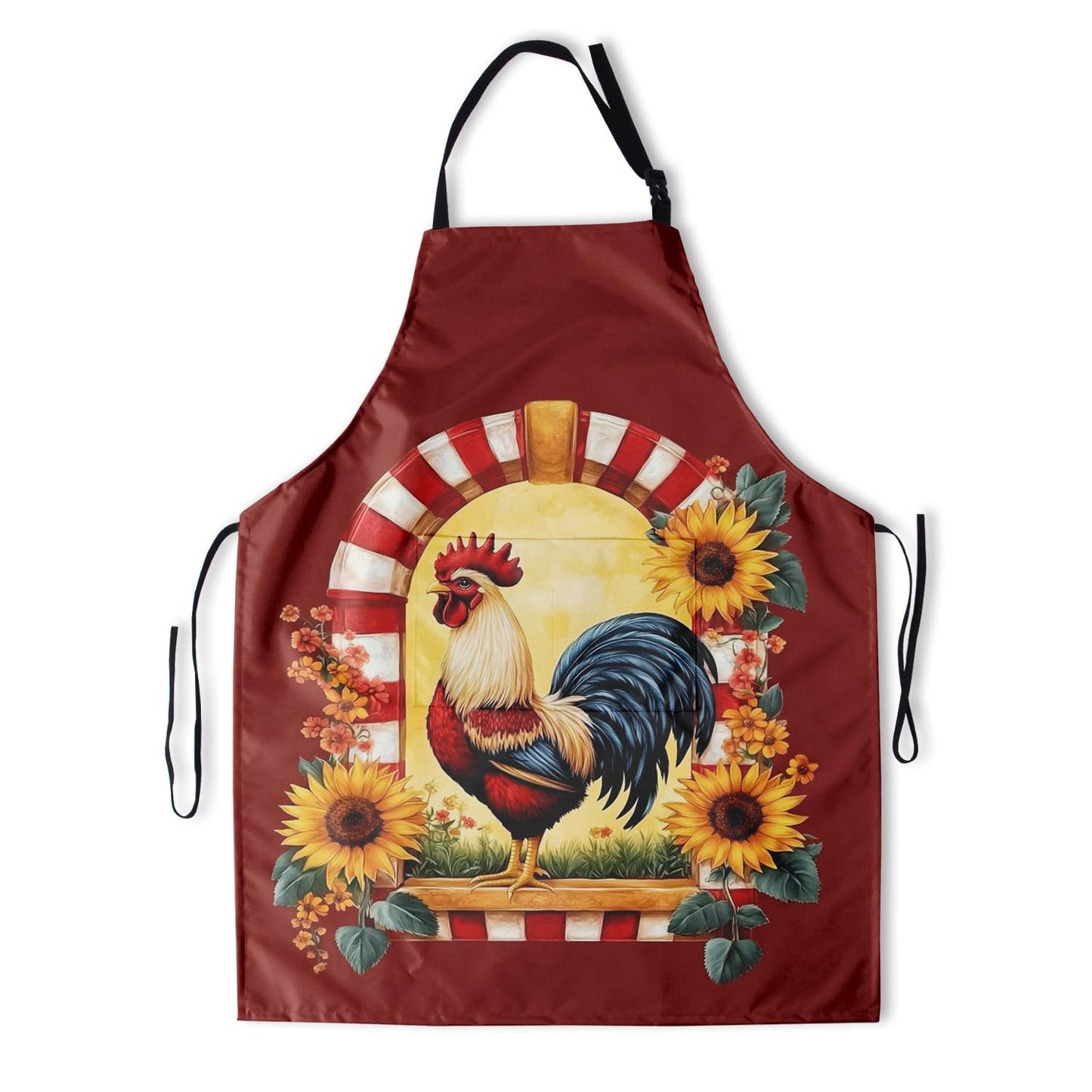 Giwawa Unisex Adult Apron Waterproof Stain Resistant Kitchen Cooking Apron with 2 Pockets for BBQ Grill Painting BST326H