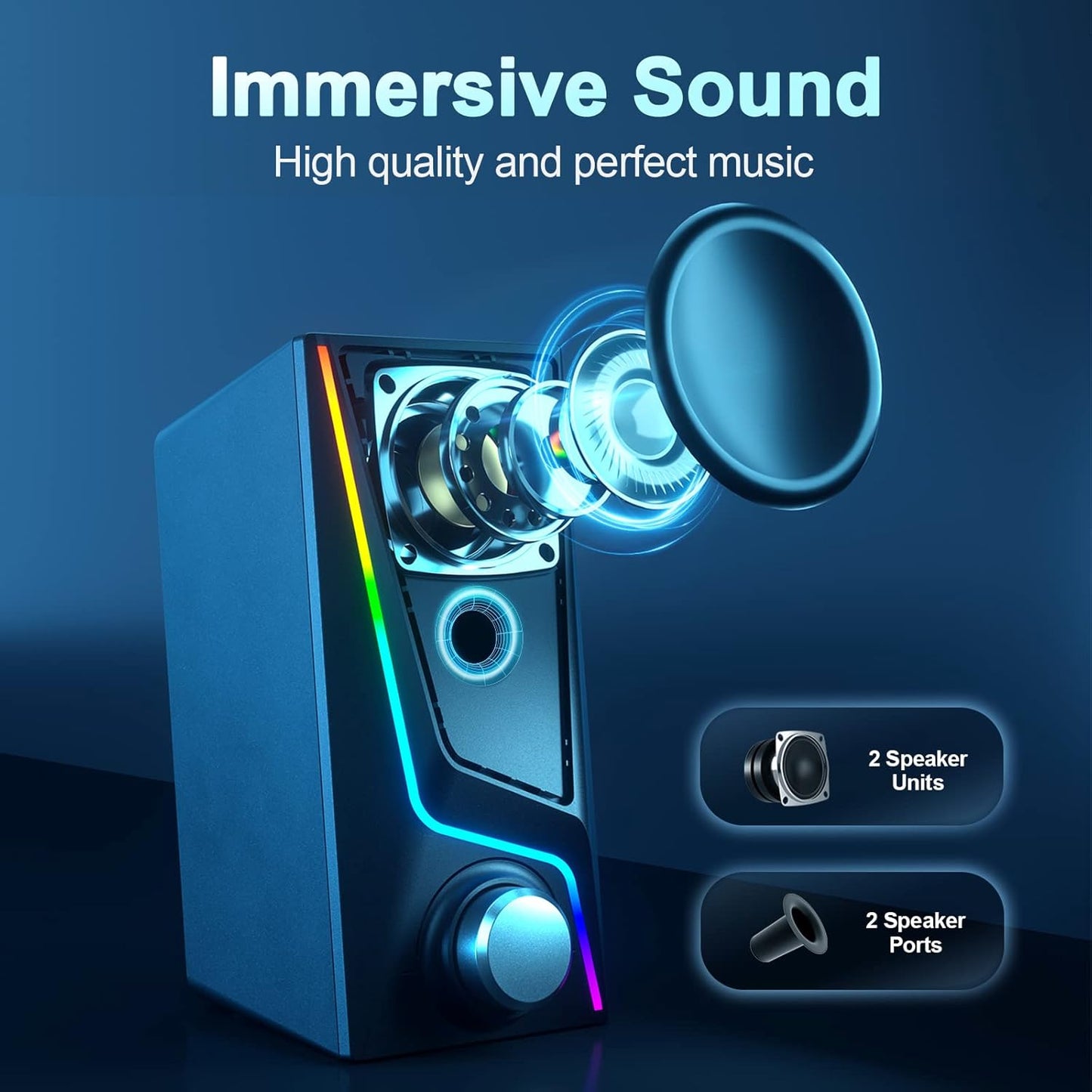 Nylavee Computer Speakers SK400 77