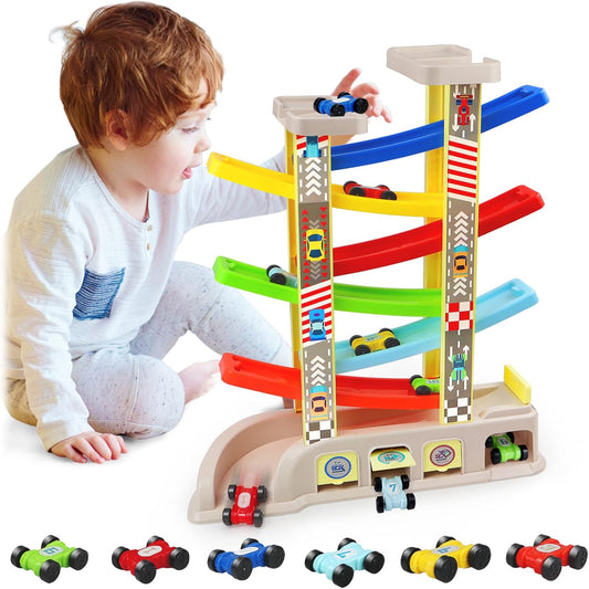 Montessori Toys Ramp Car Toy Set 101