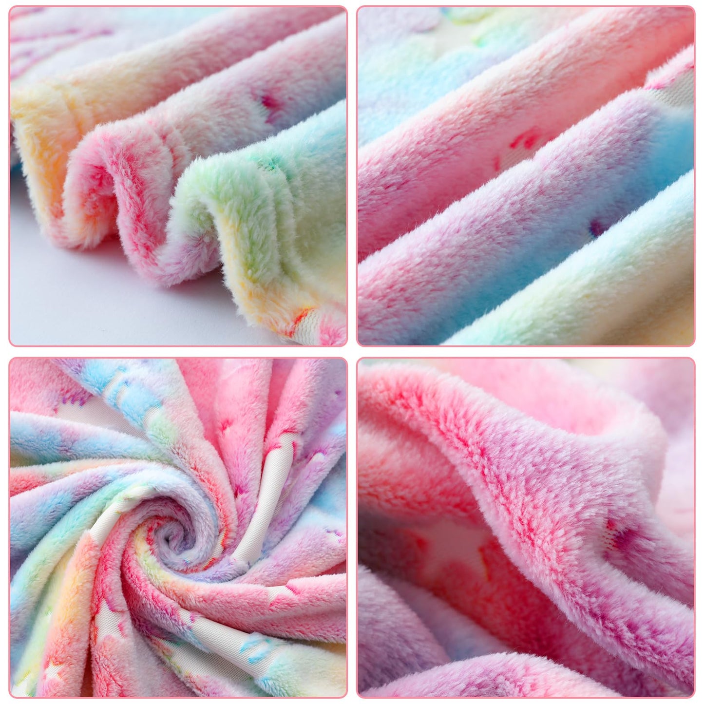 SALIMAH Glow in The Dark Blanket Unicorns Gifts for Girls, Toys for Girls Age 2 3 4 5 6 7 8 9 10 Year Old, Soft Kids Blankets Gifts for Grandkids Teens for Christmas Birthday, 50"x60" BST202