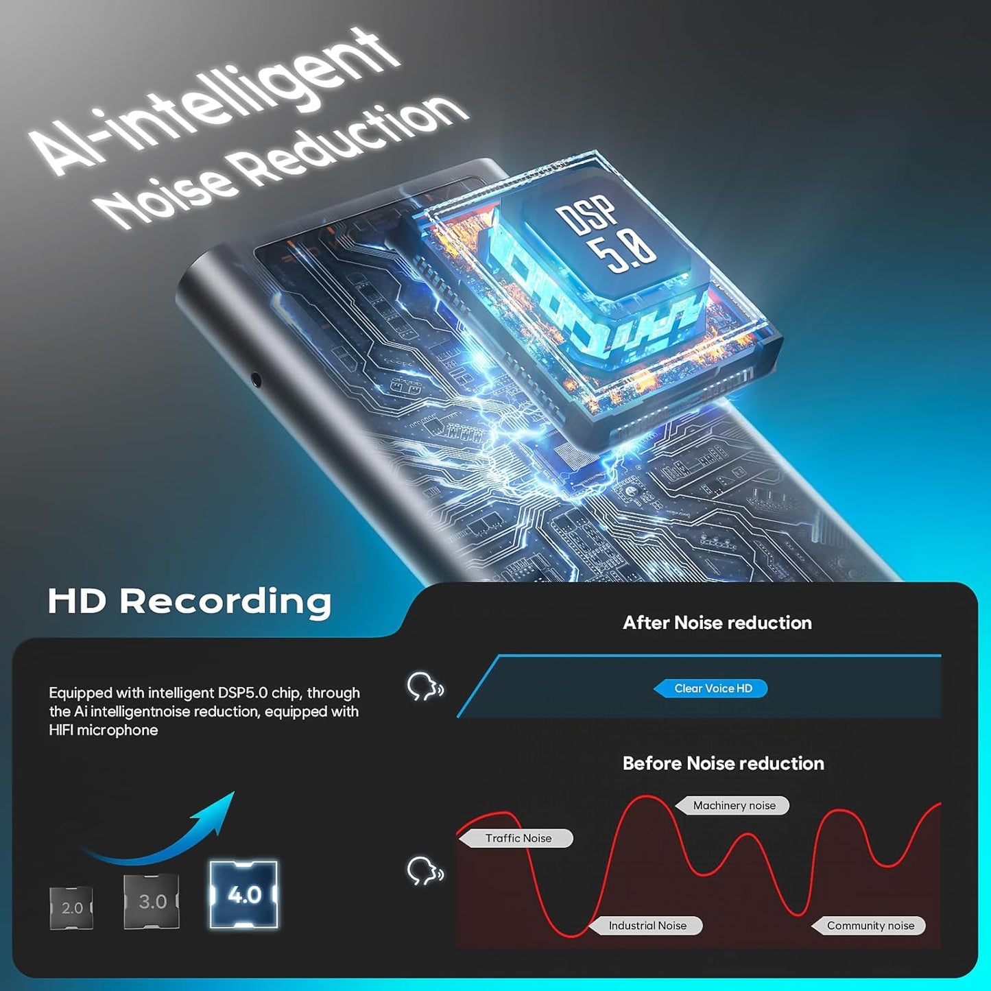 Magnetic Voice Activated Recorder 39