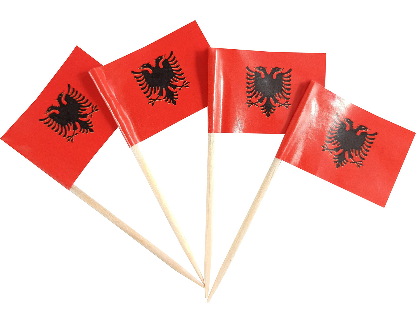 JBCD Mexico Toothpick Flag Mexican Mini Small Cupcake Topper Flags, 200pcs BST220
