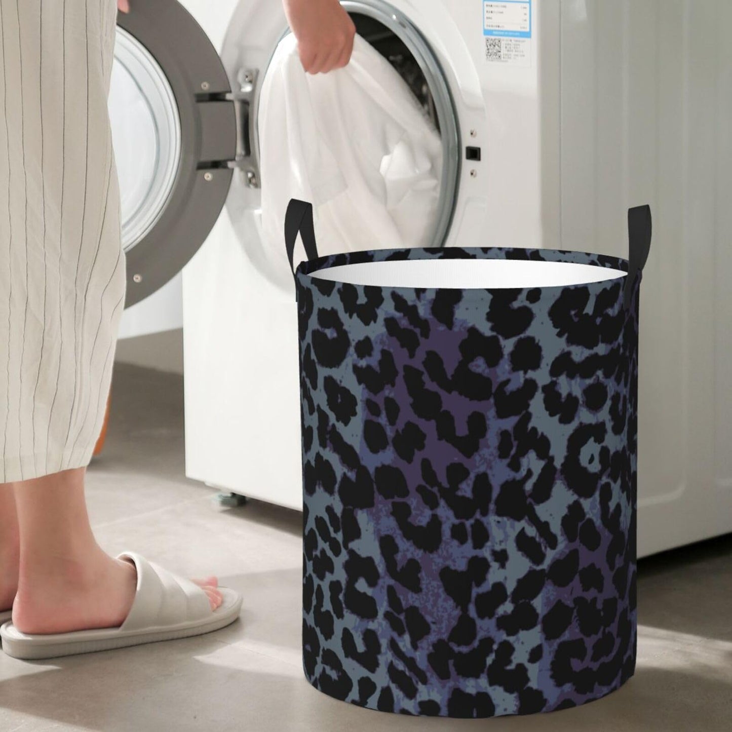 Basketball Round Laundry Hamper Basket Ball Texture Storage Basket Toys Clothes Organizer Bin For Home Bathroom Bedroom Dorm Nursery, 62l BST202