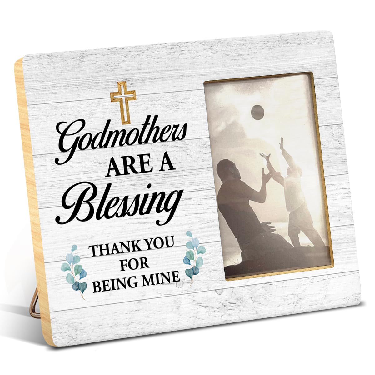 Yuzi-n Memorial Gifts for Loss of Brother Sympathy Wood Picture Frame | Remembrance Brothers Gifts, Memorial Picture Frame for 4x6 Inches Photo BST326H