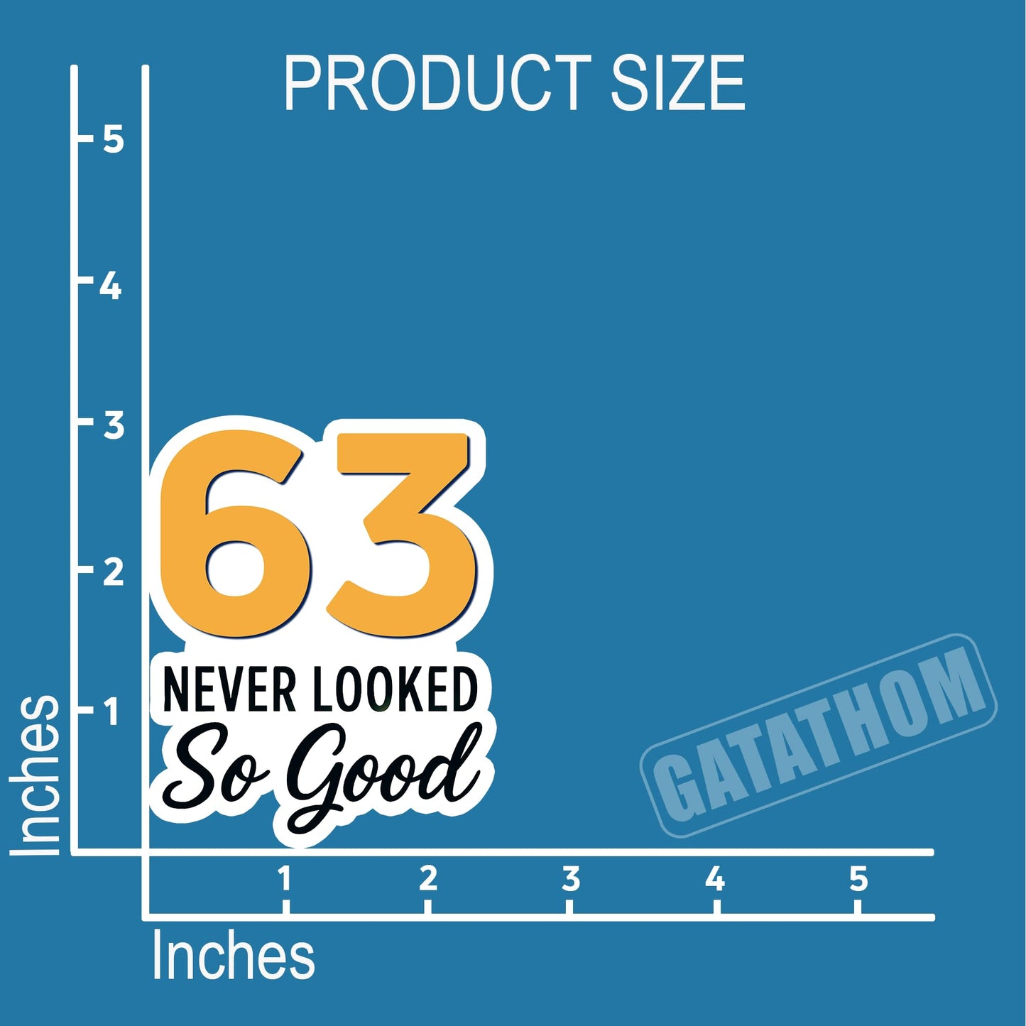 (3PCS) 83 Never Looked So Good Sticker – Happy 83th Birthday, Waterproof Vinyl Decals for Party Decor, Scrapbooking, Water Bottles, Laptops, Size 3" x 2.5" BST202