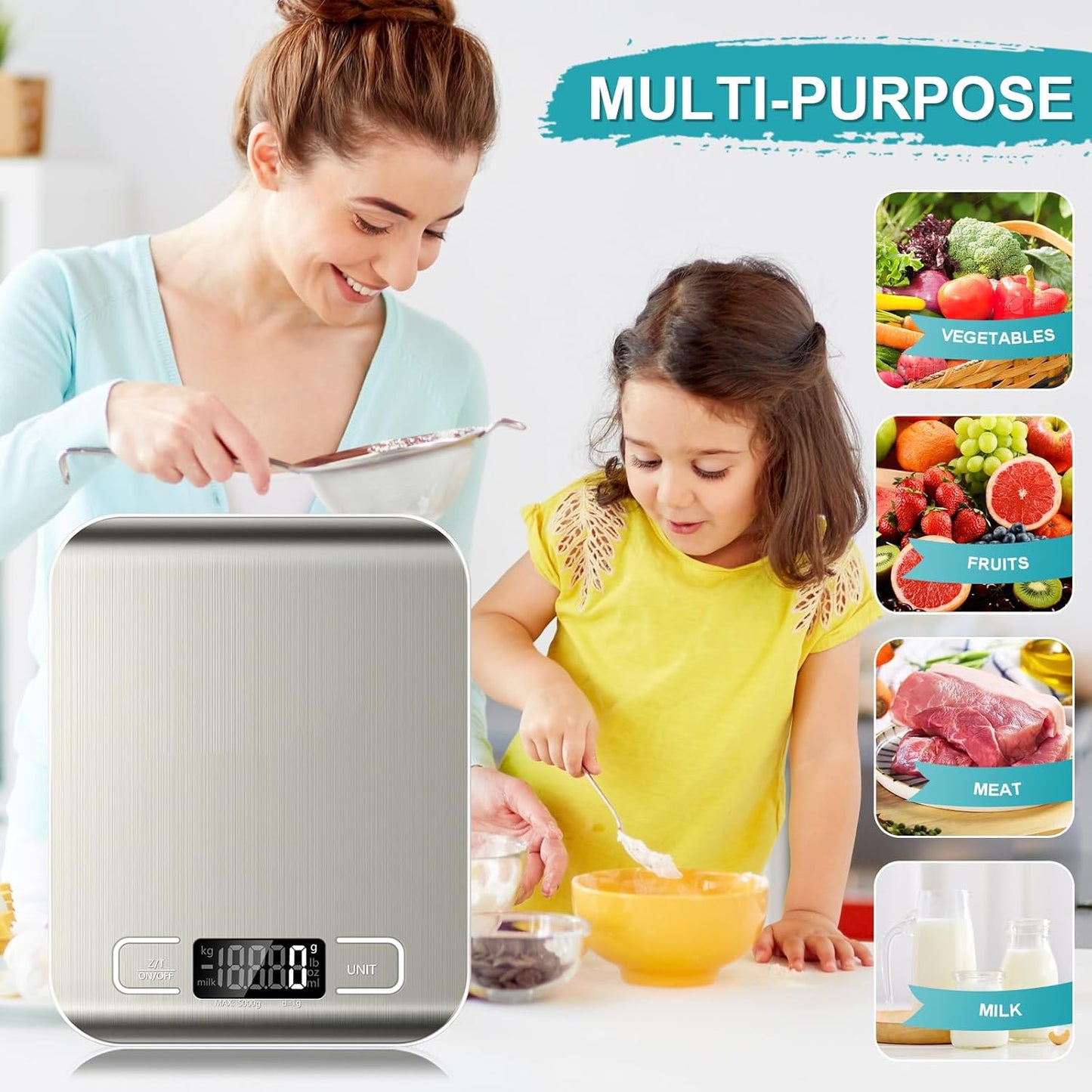 Food Scale, 11lb Kitchen Scale 88