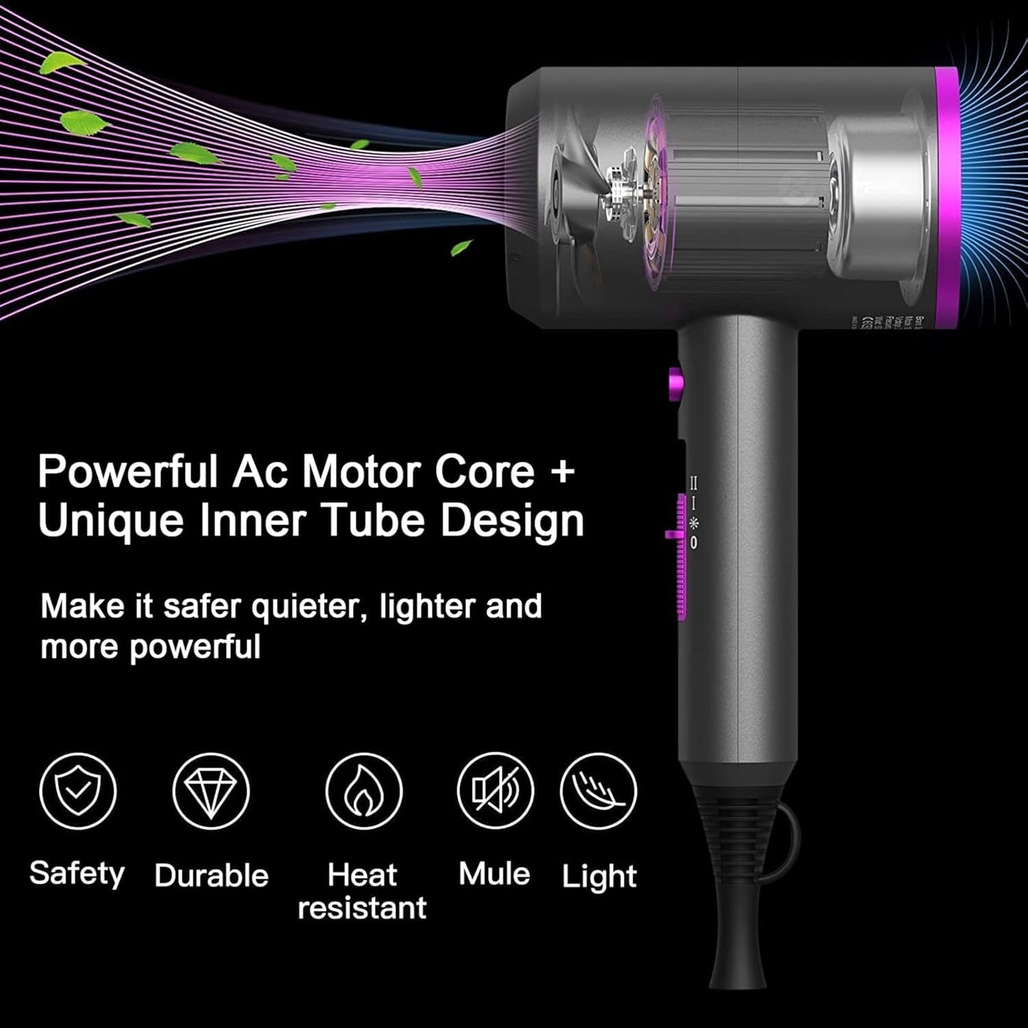 slopehill Professional Ionic Hair Dryer 80