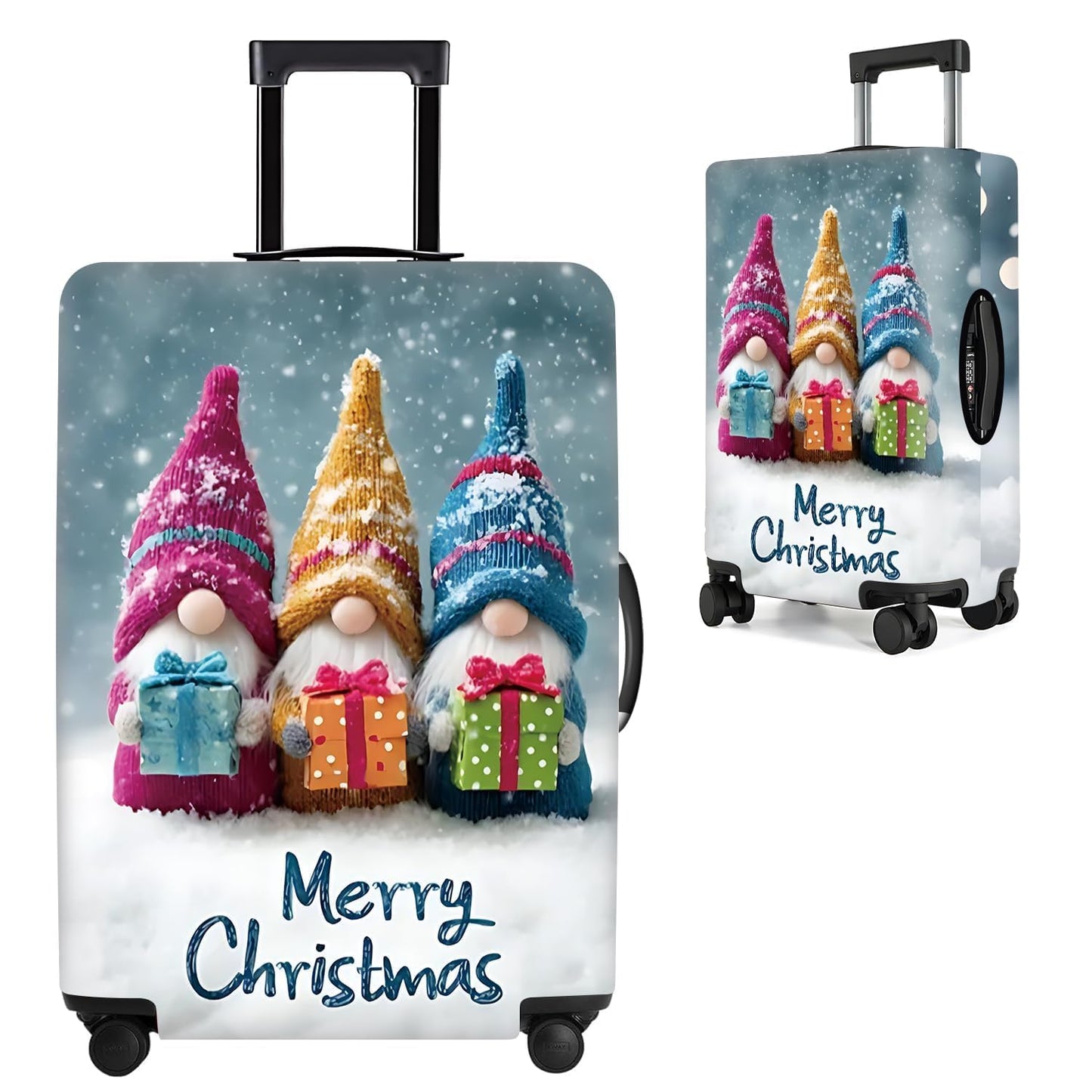 Colorful Abstract Art Luggage Cover – Vibrant Woman Face Design Suitcase Protector – Fits 32 to 34 Inch Travel Luggage,XL BST202