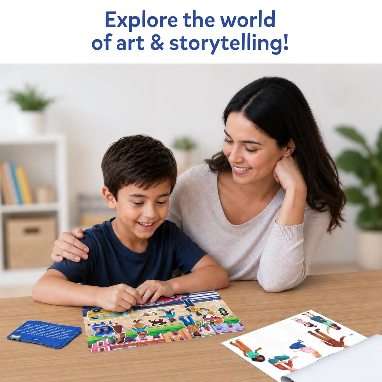 Skillmatics Activity Kit - Creative Storytelling & Skill Building with 150+ Reusable Stickers N3233