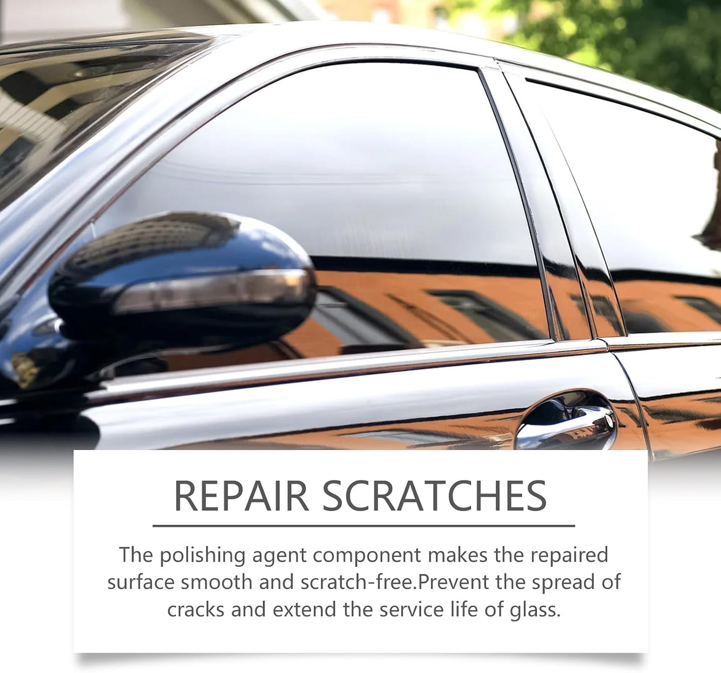 Windshield Crack Repair Kit, 2025 Upgraded Windshield Crack Repair Kit, Suitable for Repairing car Windshield Cracks, Repairing Cracks and Damages (1PC) WN420