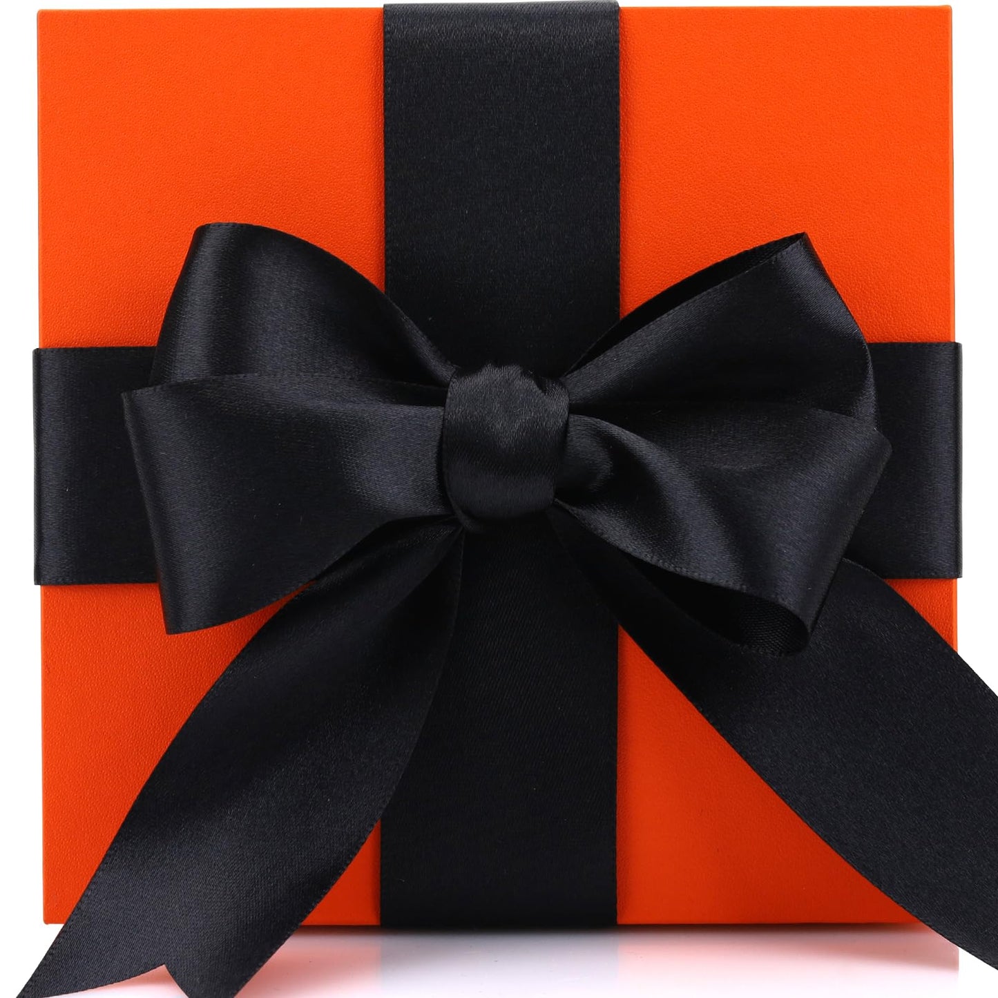 1-1/2 Inch Single Face Polyester Ribbon, 50 Yards Bulk Roll (Orange)–Wrinkle-Resistant Craft Ribbon for Gift Wrapping, Wedding Decor, DIY Projects BST220