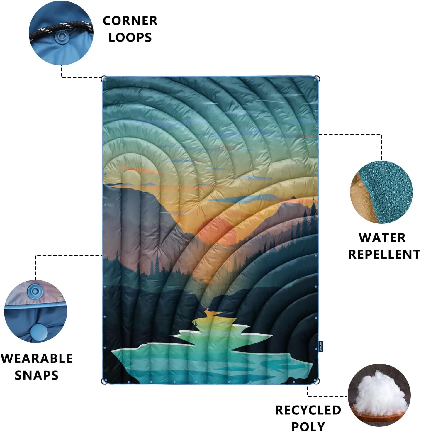 Hotkoko Camping Blanket 94