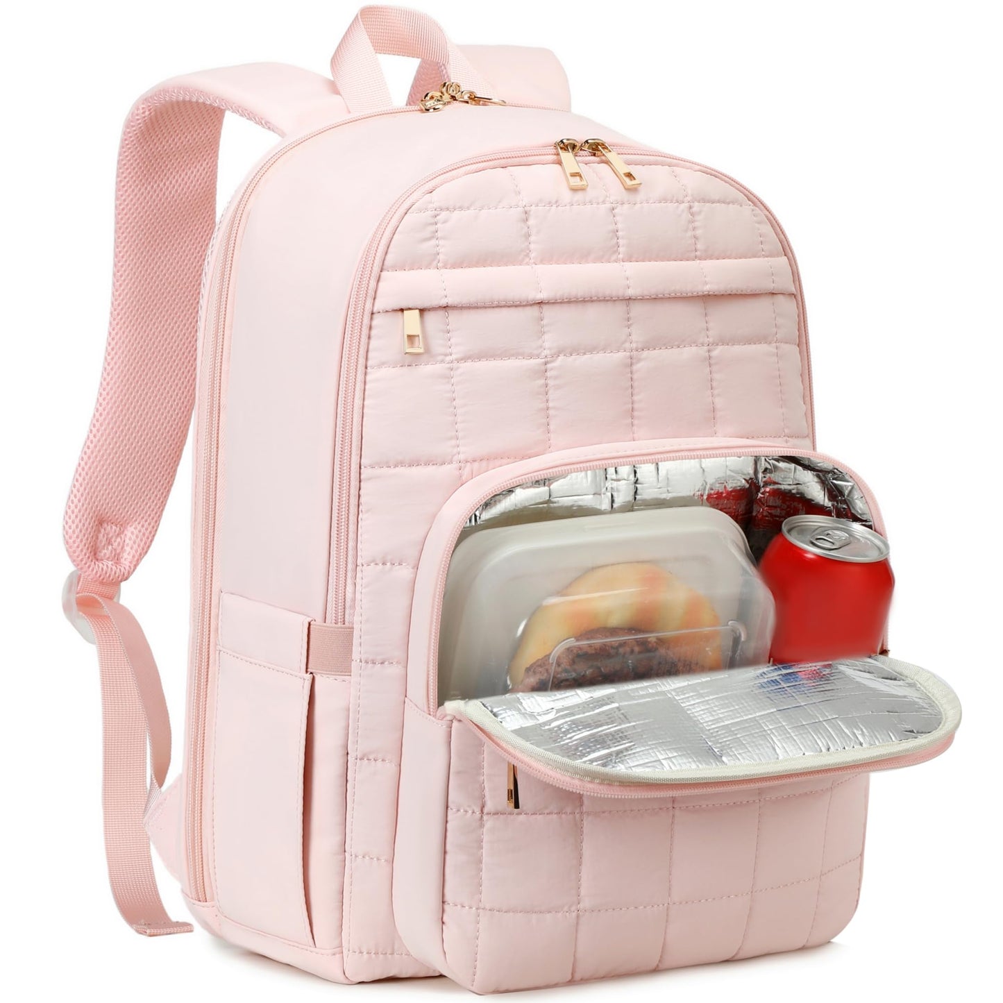 CAMTOP College Backpacks for Women, School Backpack with Insulated Lunch Pocket BST326H