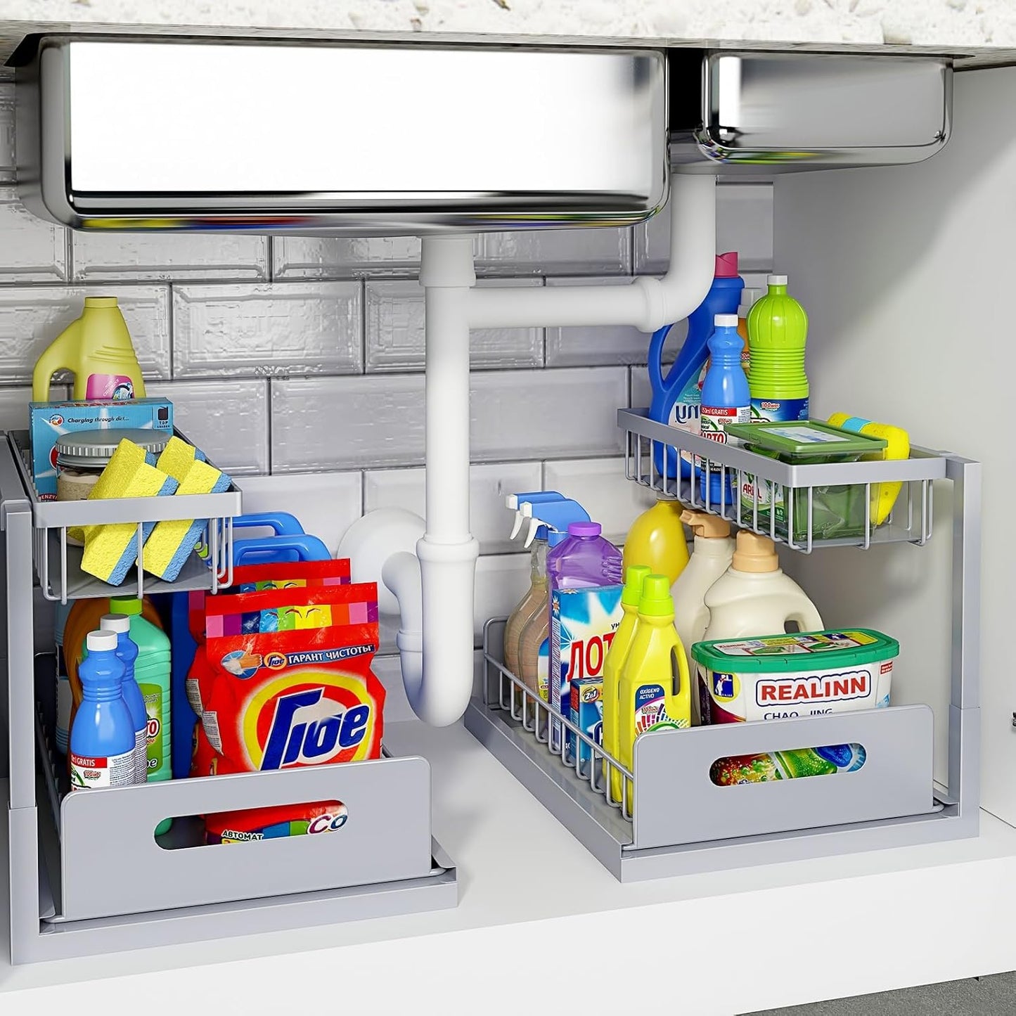 REALINN Under Sink Organizer 95-97