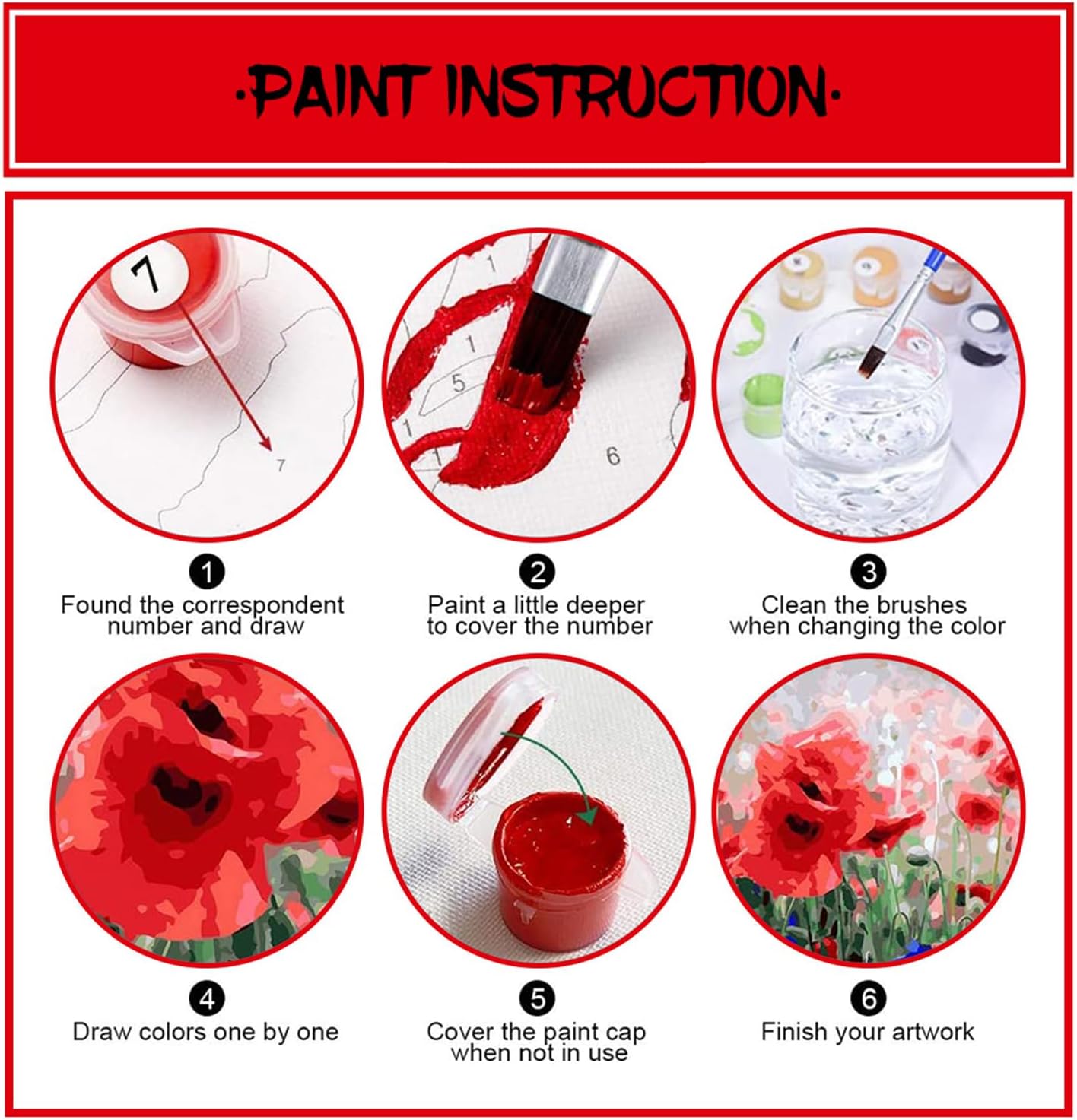 Black Cat Sit on Toilet Paint by Numbers for Adults Beginner 16X20 inch | Adult Paint by Number Kits on Canvas, DIY Acrylic Oil Easy Painting by Numbers for Home Wall Decor (Without Frame) BST326L