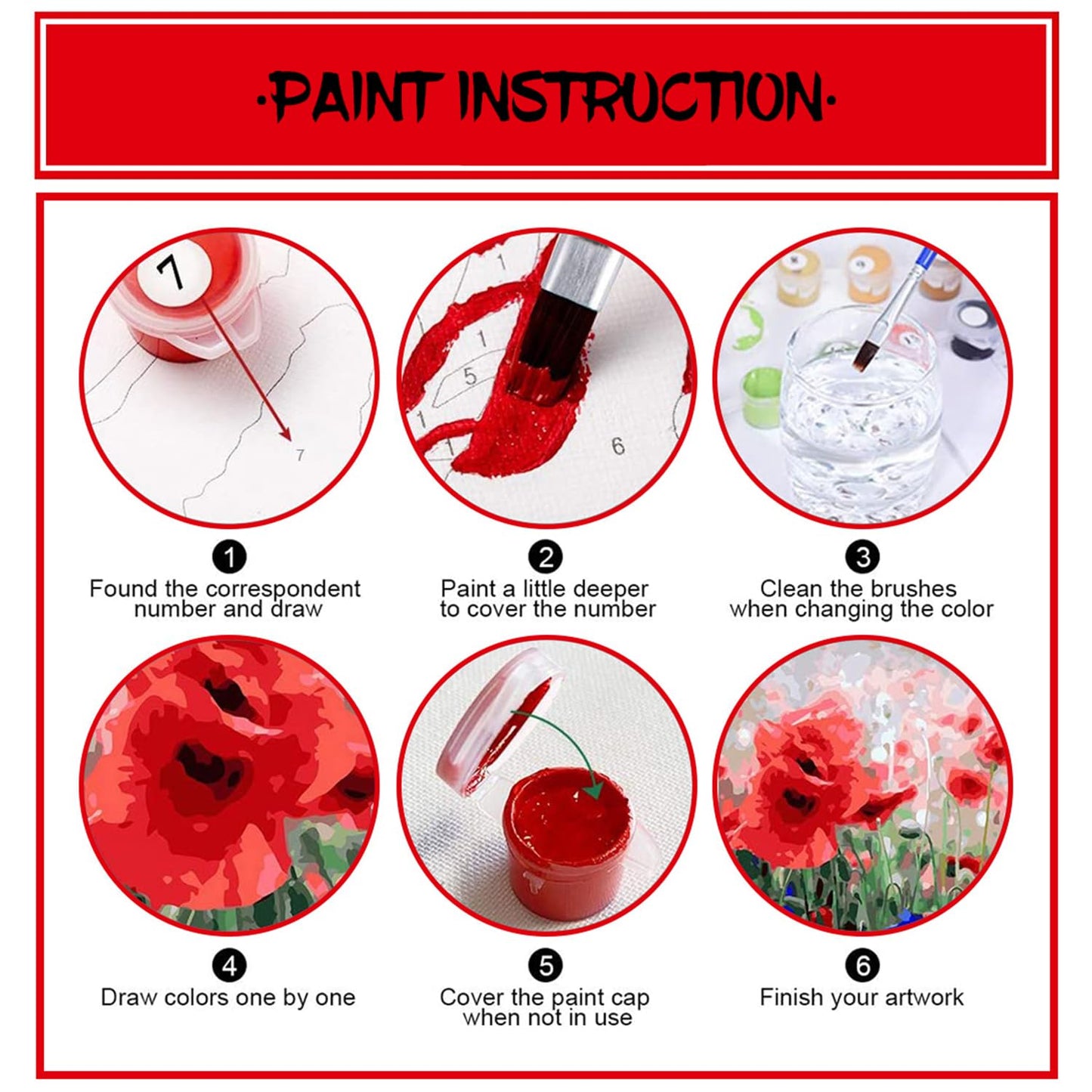 Black Cat Sit on Toilet Paint by Numbers for Adults Beginner 16X20 inch | Adult Paint by Number Kits on Canvas, DIY Acrylic Oil Easy Painting by Numbers for Home Wall Decor (Without Frame) BST326L
