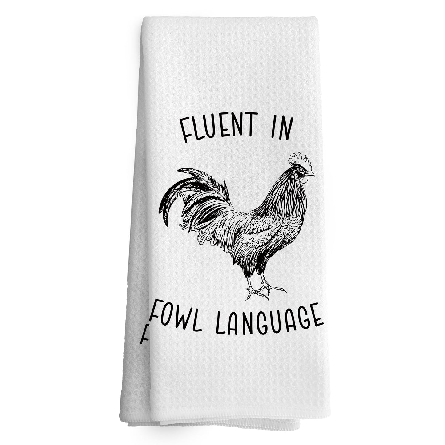 Funny Kitchen Towels Dish Towel Dishcloth 16x24 Inches, Funny Dish Towels with Sayings Towel Decorative Absorbent Hand Tea Towels for Kitchen Bathroom Decor, Humorous Gifts for Women Men BST326L