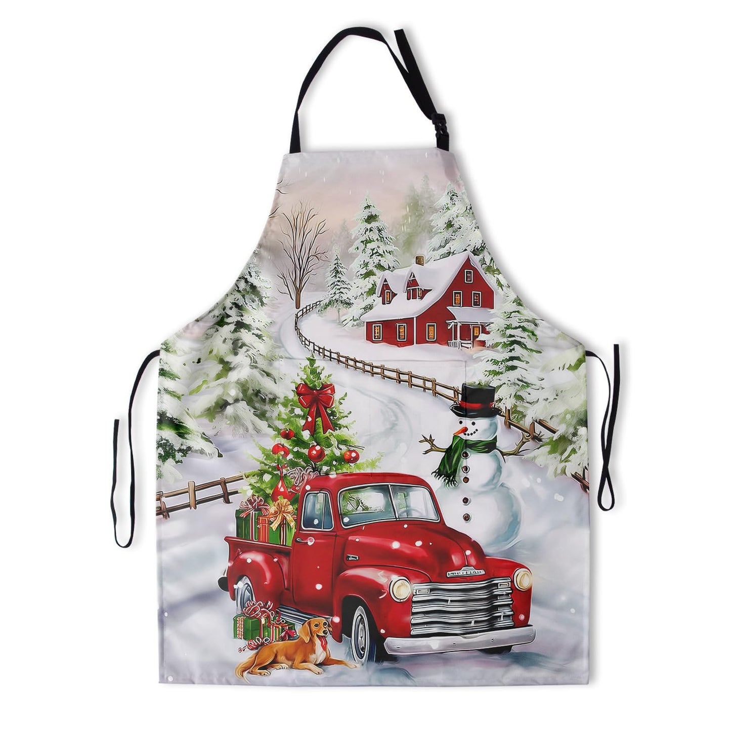 Giwawa Unisex Adult Apron Waterproof Stain Resistant Kitchen Cooking Apron with 2 Pockets for BBQ Grill Painting BST326H