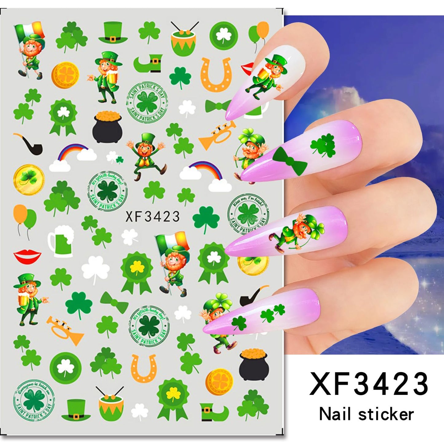 Liquid Butterfly Nail Art Sticker Decals Black Gold Black Silver Butterfly Moon Design Nail Decals 3D Self-Adhesive Nail Art Supplies Heart Nail Art Sticker Decoration for Women Manicure Supplies BST326L