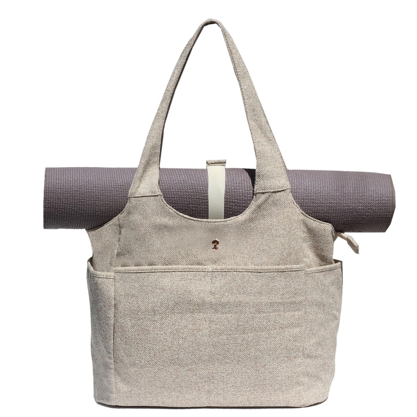 ESVAN Yoga Tote Bag Mat bag Women Shoulder Bags Carryall Tote for Travel Office Workout Gym Nurse Beach BST326H