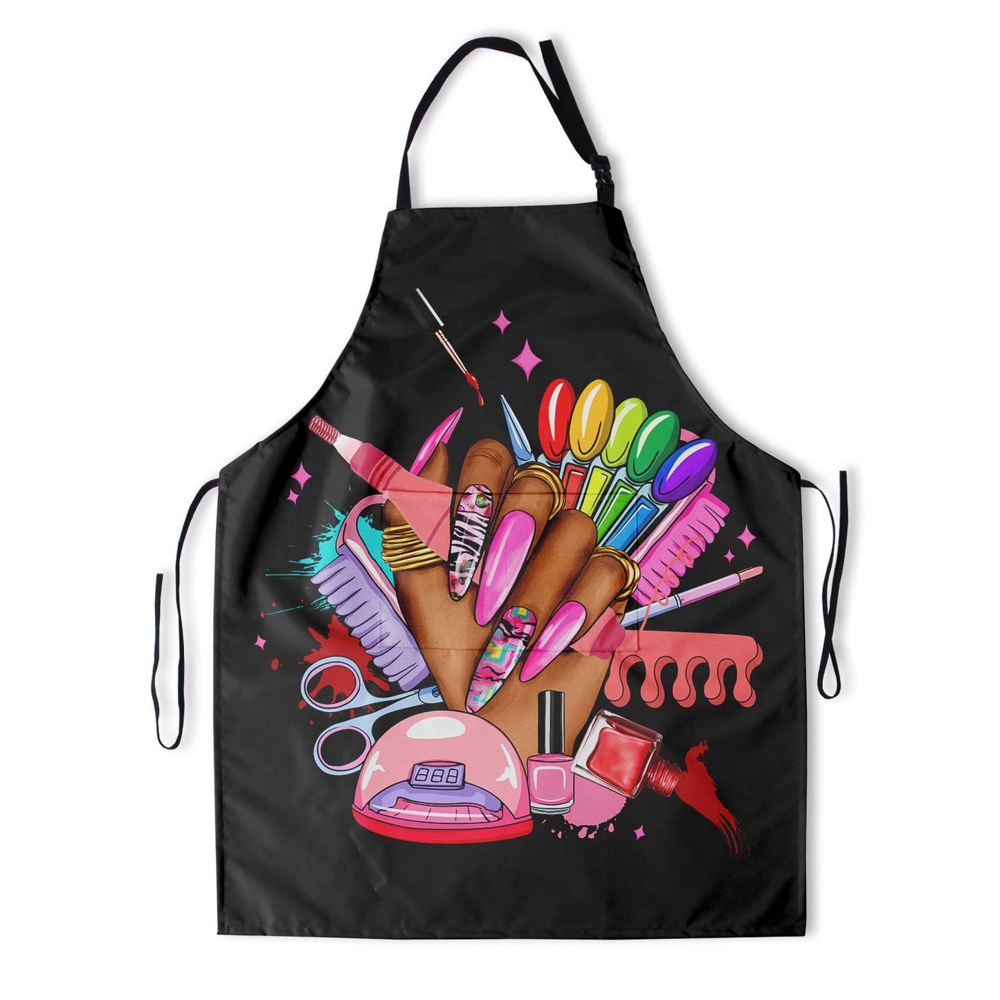 Art Apron with Pocket for Women Men | Kitchen Aprons Chef Apron for Cooking Baking BBQ Painting Gardening BST202