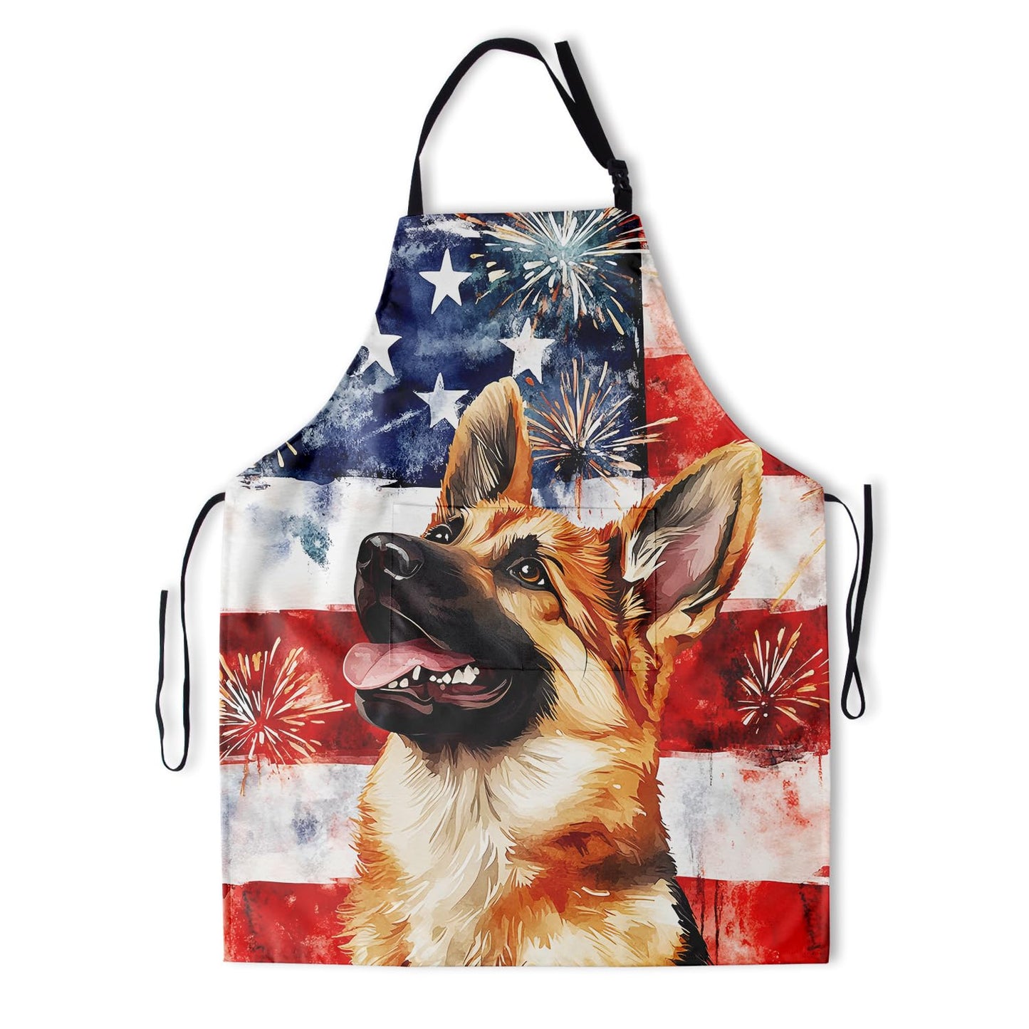 Art Apron with Pocket for Women Men | Kitchen Aprons Chef Apron for Cooking Baking BBQ Painting Gardening BST202