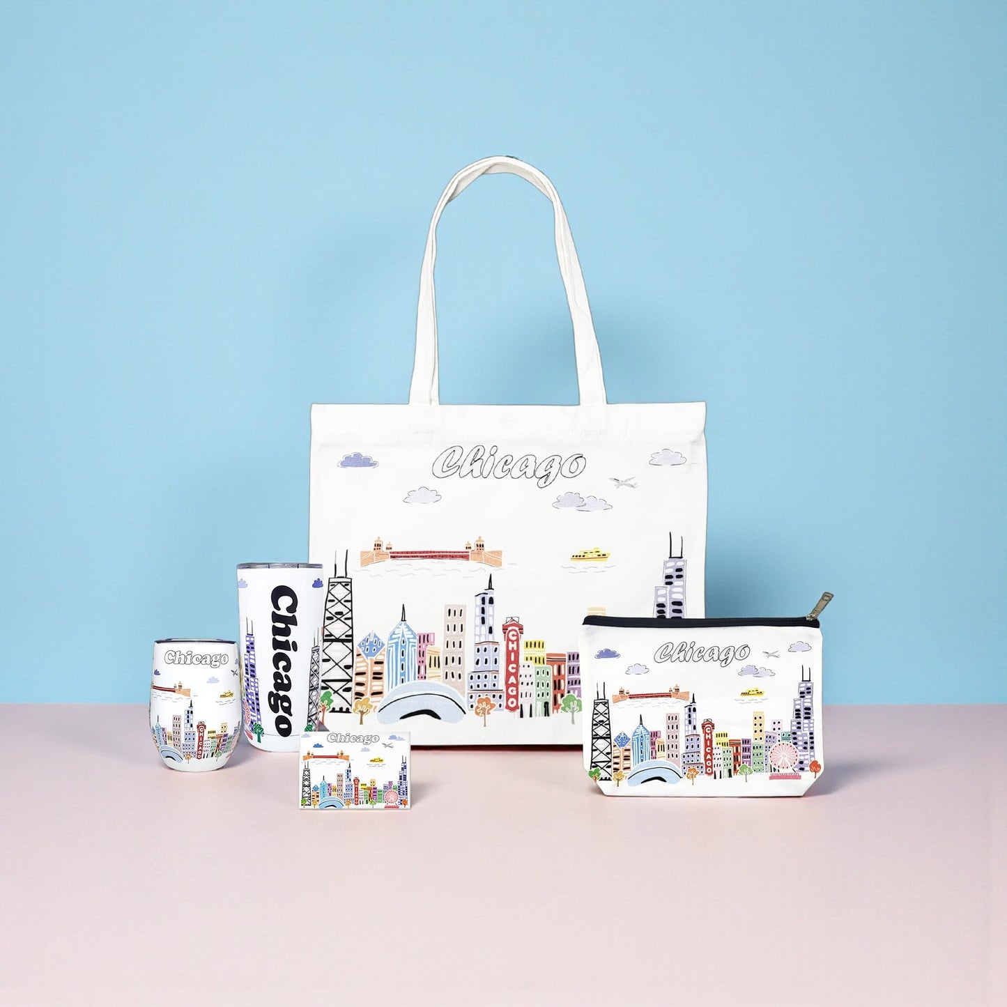 City Themed Artwork Magnet Collection by Beary Blu - Designed in The USA, Collectible Souvenirs Gifts 2.5" x 3.5" (Dallas) BST220