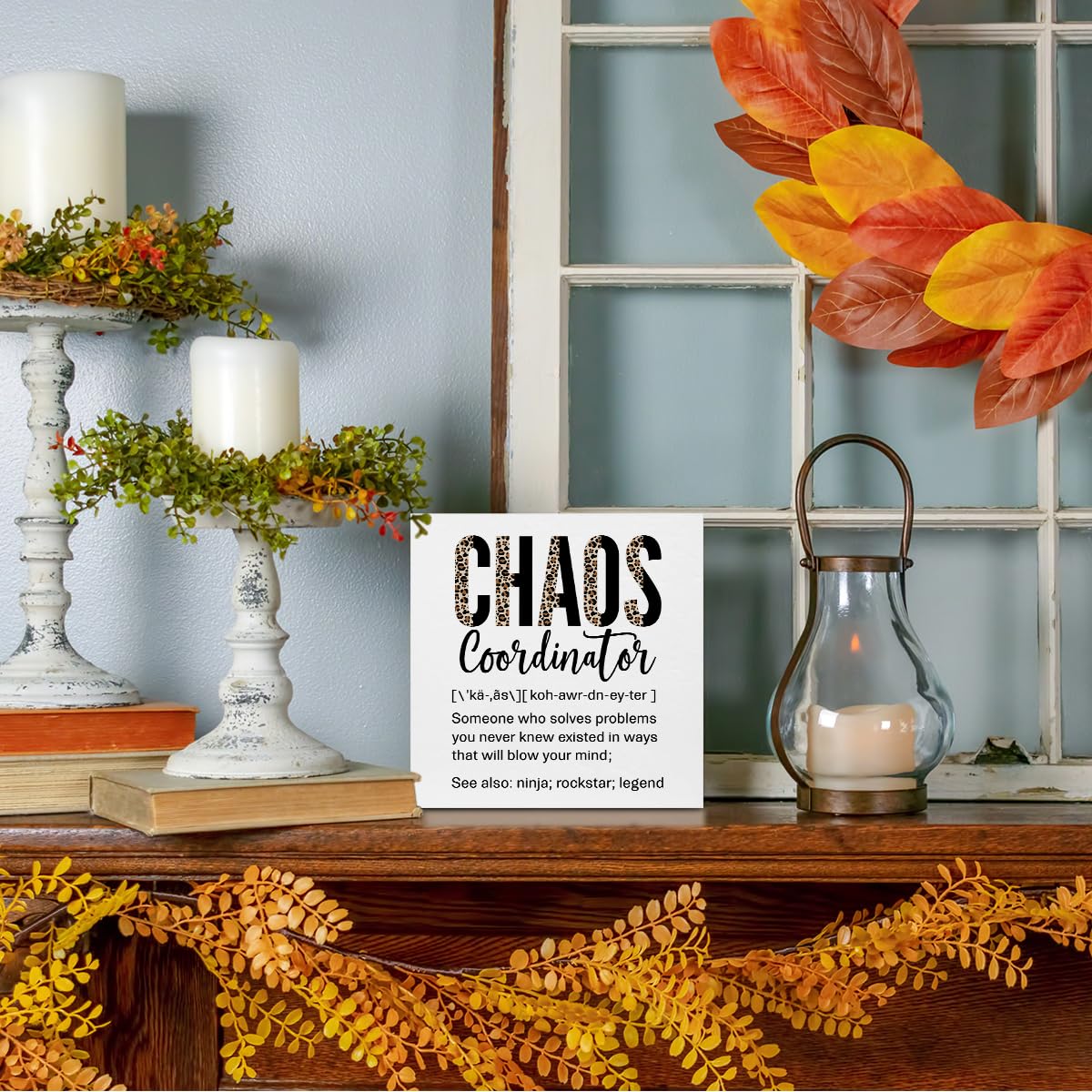 Inspirational Motivational Gifts Employee Appreciation Gifts Wood Box Sign | Daily Affirmations for Women, Little Reminders You are Enough Wooden Box Desk Decorative Sign for Office Desk Table Shelf BST202