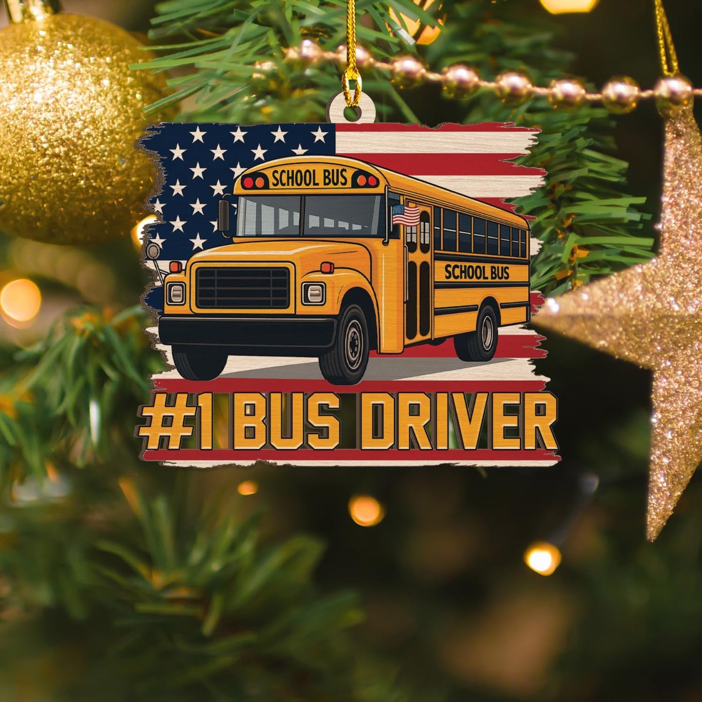 Back to School Bus Driver Appreciation Gifts, Bus Driver Gifts, School Drivers Appreciation Gift for Men, Thank You Retirement Gift for School Driver Monitor (Style 2) BST326L