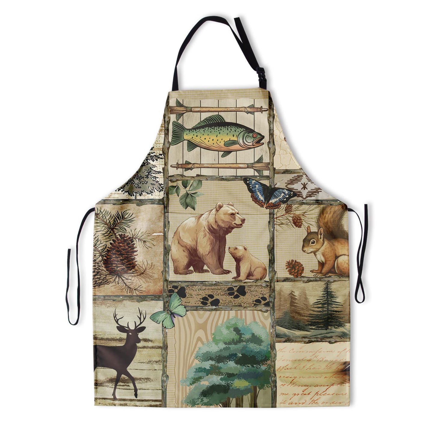 Art Apron with Pocket for Women Men | Kitchen Aprons Chef Apron for Cooking Baking BBQ Painting Gardening BST202