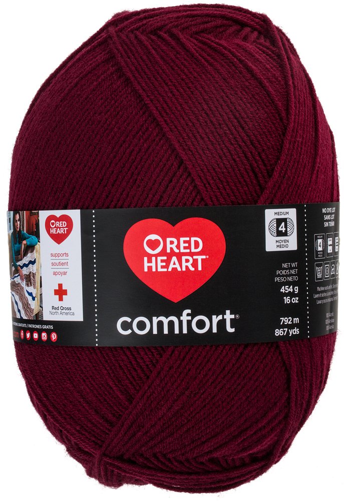 RED Heart Super Saver Yarn, Carrot BST326L