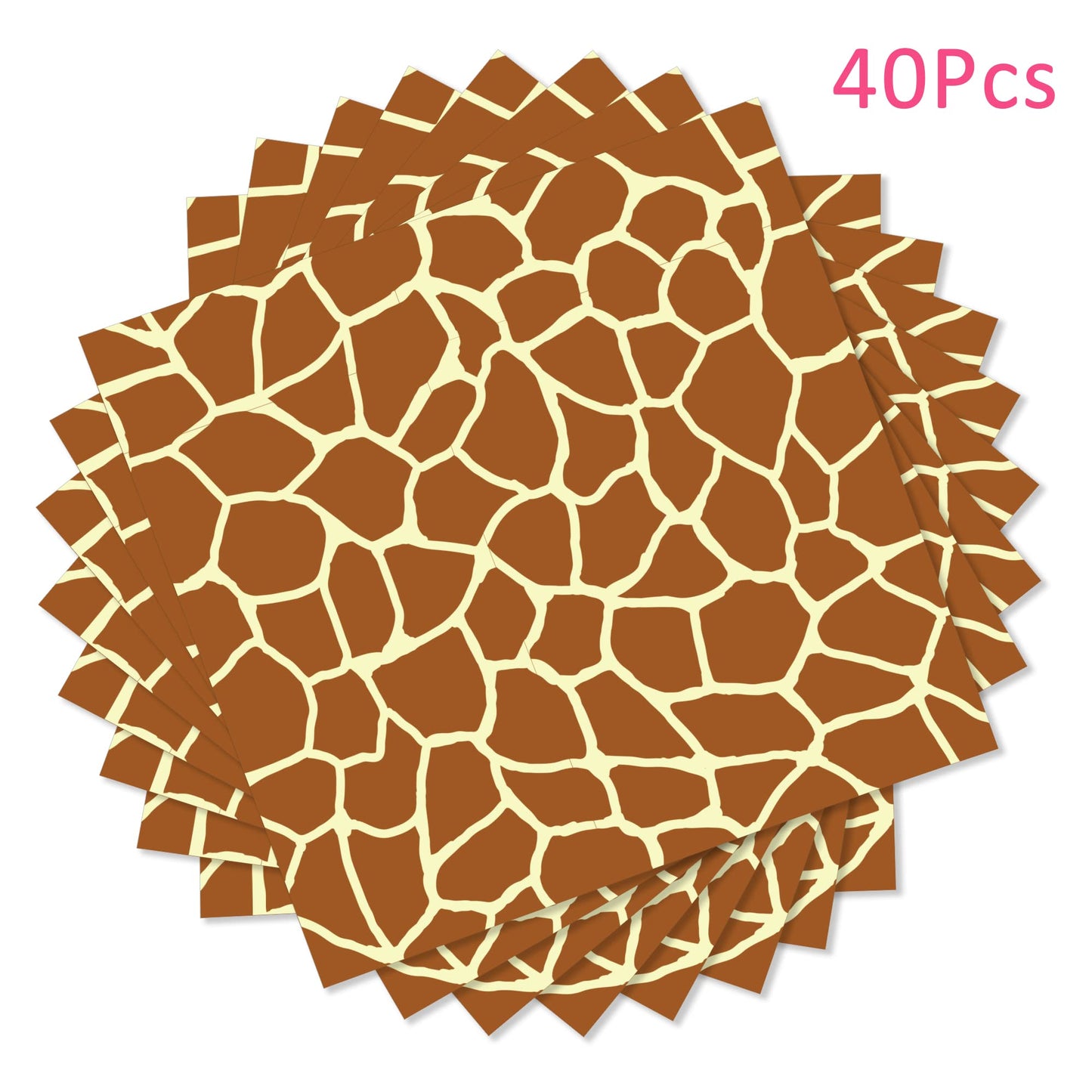 40pcs Animal Leopard Print Party Napkins Disposable Jungle Animal Print Tableware Dinner Napkin for Safari Leopard Themed Birthday Baby Shower Party Supplies BST220