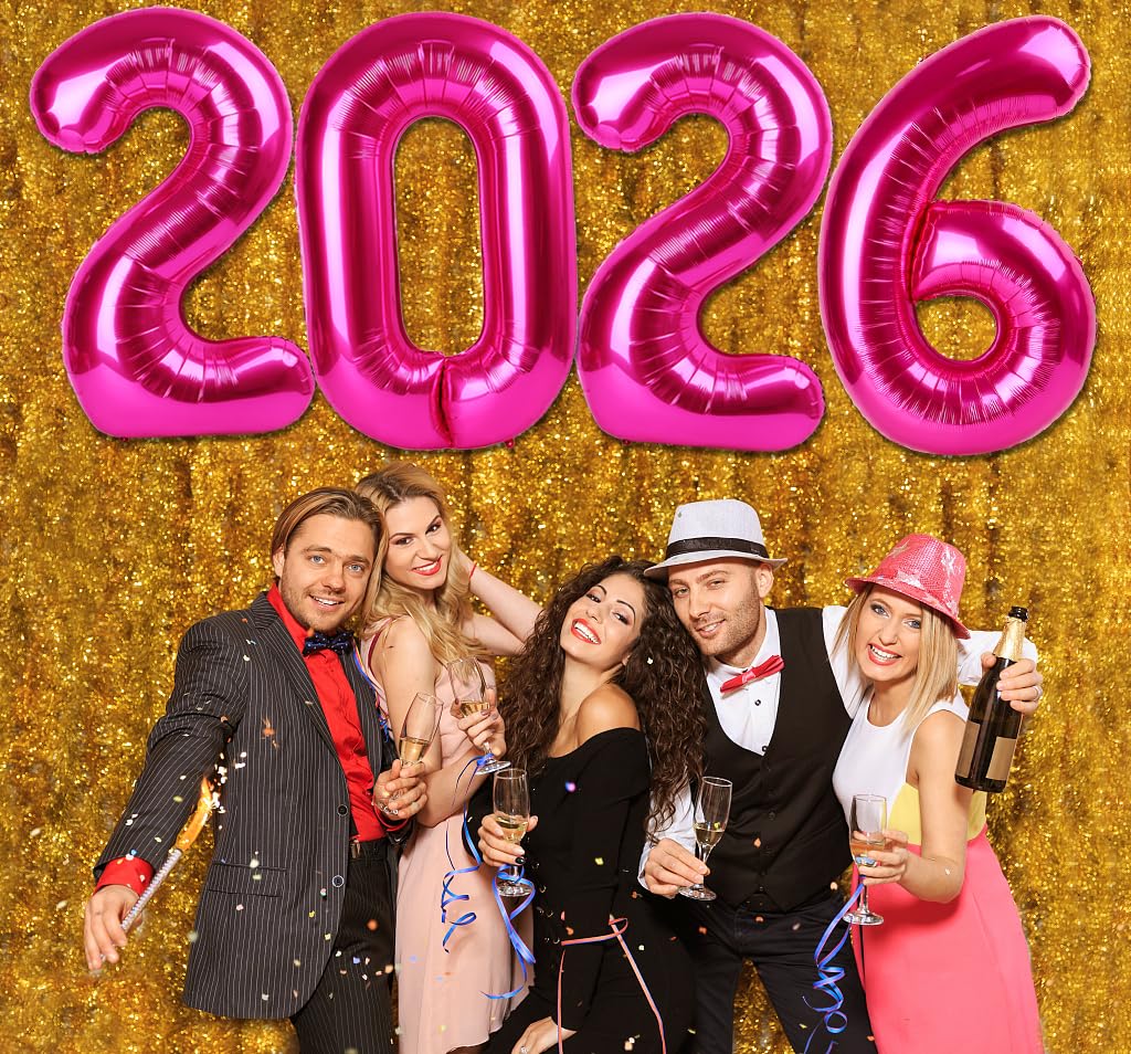 Light Brown 2026 Number Balloon, Light Brown Number Balloons 40 Inch, 2026 Balloon Birthday Decorations, 2026 Birthday Party Supplies, 2026 Graduation Party Favors, Class of 2026 Decorations BST326L
