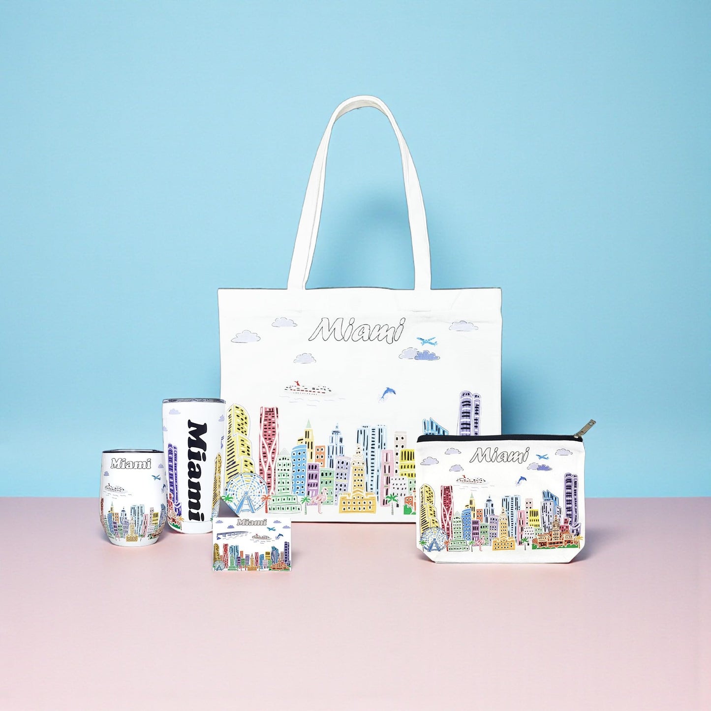 City Themed Artwork Magnet Collection by Beary Blu - Designed in The USA, Collectible Souvenirs Gifts 2.5" x 3.5" (Dallas) BST220