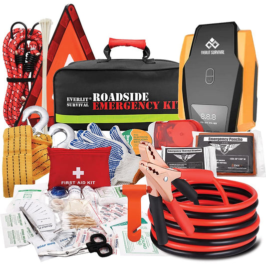 Everlit Road Guardian Emergency Survival Car Kit 82