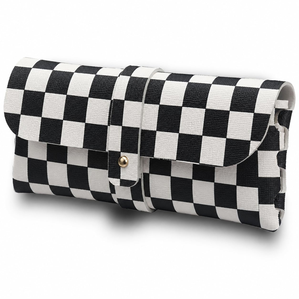 Glasses storage bag Travel sunglasses myopia glasses storage bag Fashion leather storage bag WN420